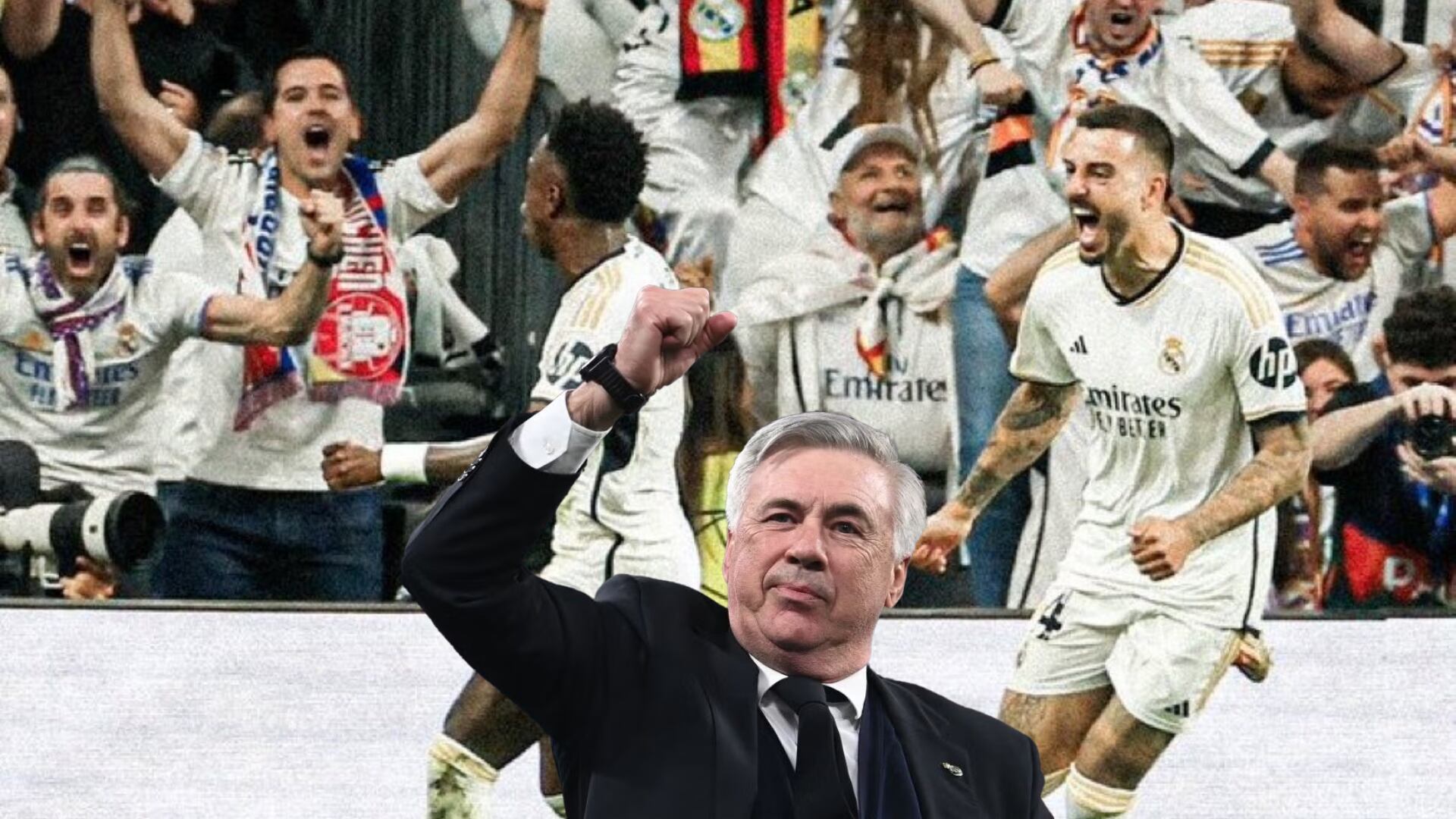 (VIDEO) Real Madrid is in the Champions League final after beating Bayern, the most euphoric celebration of Ancelotti
