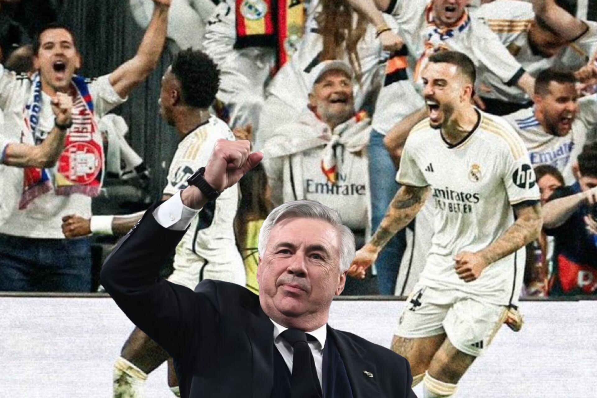 (VIDEO) Real Madrid is in the Champions League final after beating Bayern, the most euphoric celebration of Ancelotti