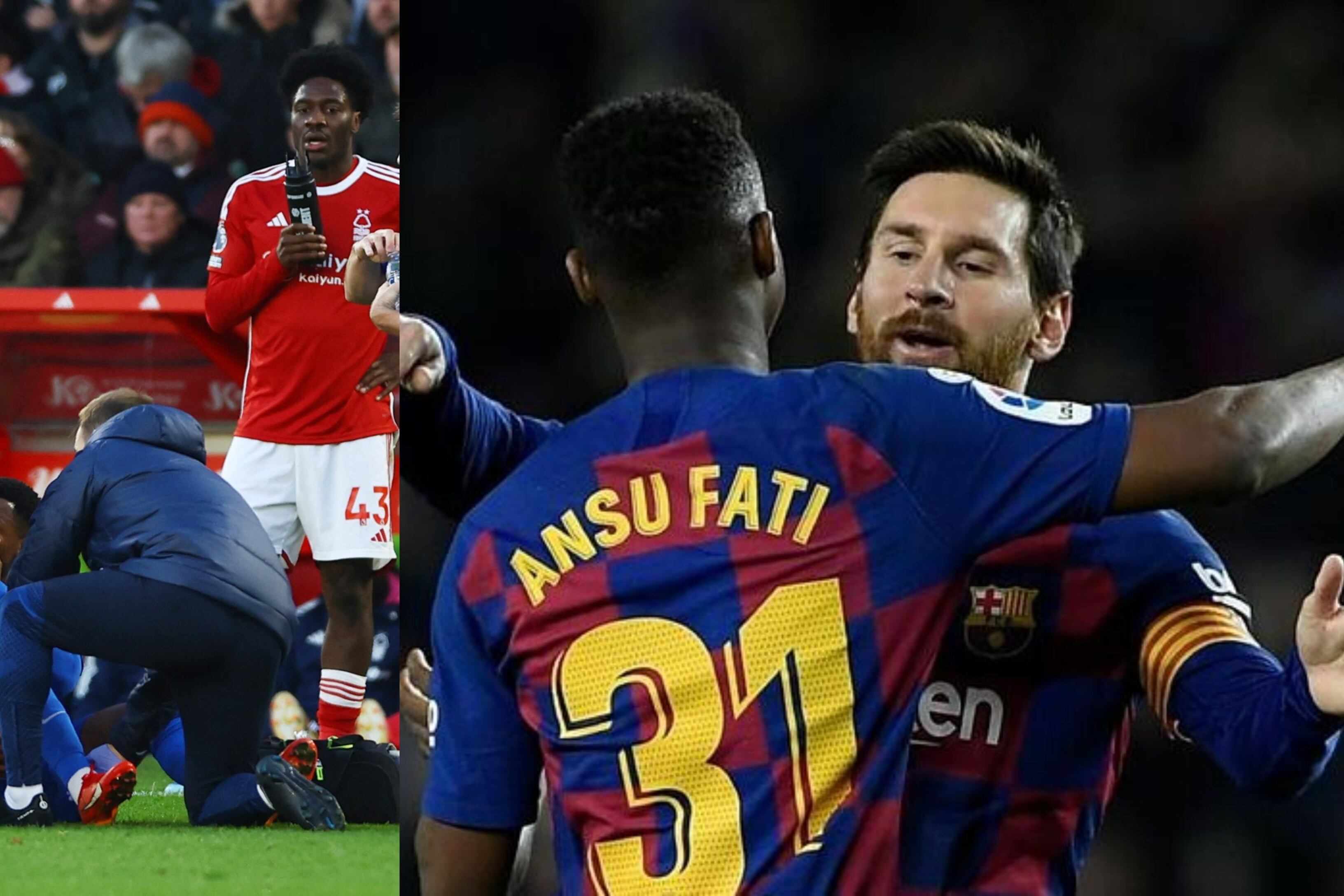 He was Messi's heir and cost 80 million, Ansu Fati's new value after his injury in the Premier League