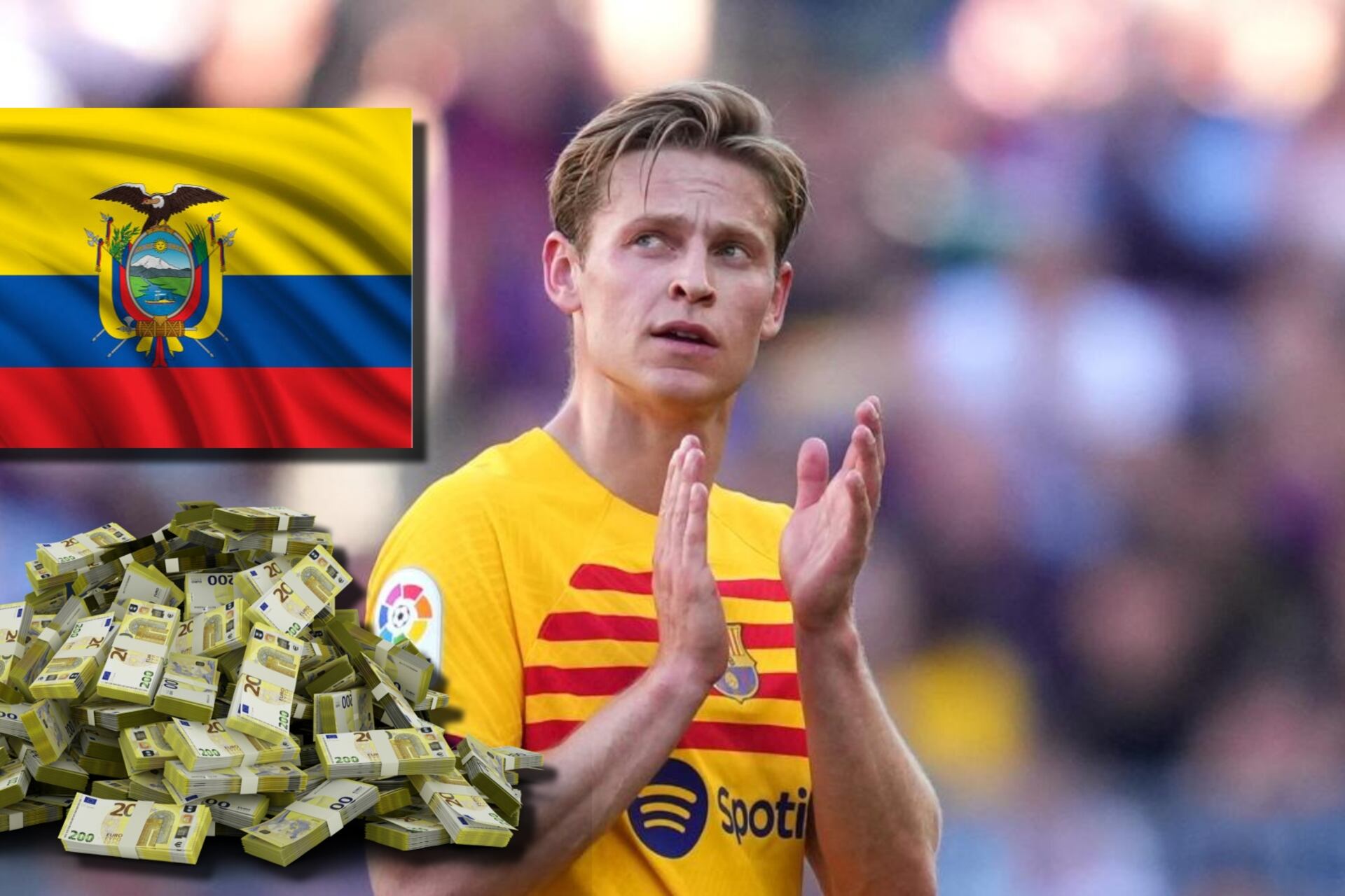 El ecuatoriano de 120 millones que podría ser reemplazo de De Jong en el Barça