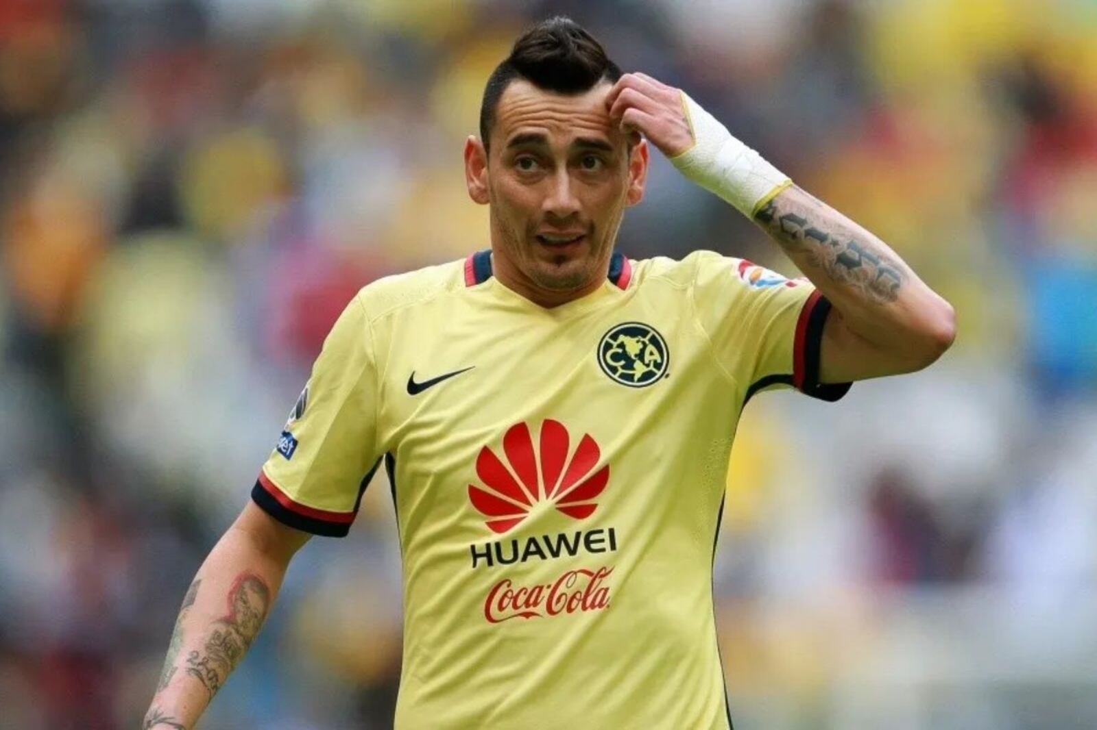 The gesture of Rubens Sambueza that excites the fans of Club América