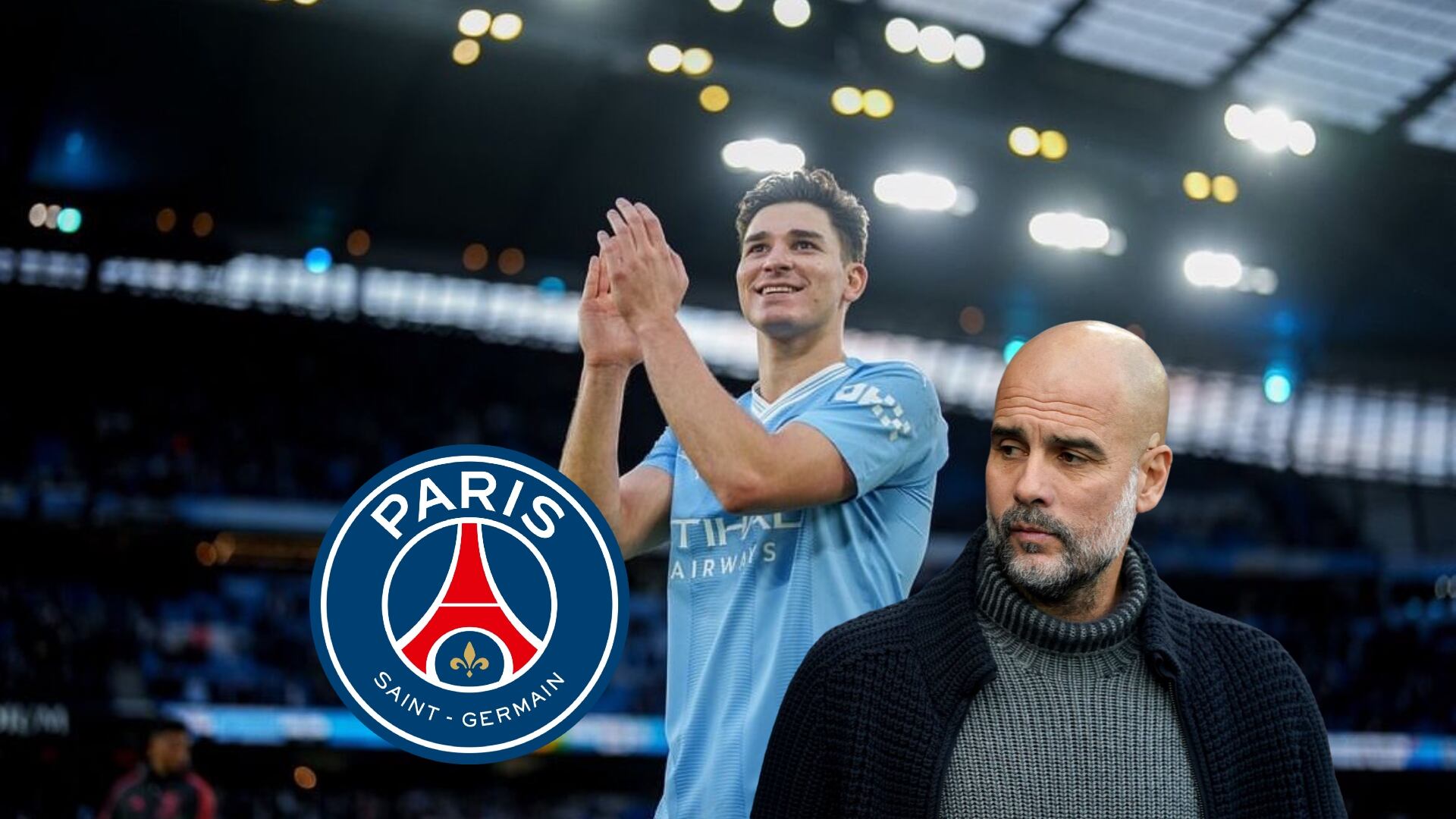 The price for which PSG will want to take Julian Alvarez away from Guardiola and Man City