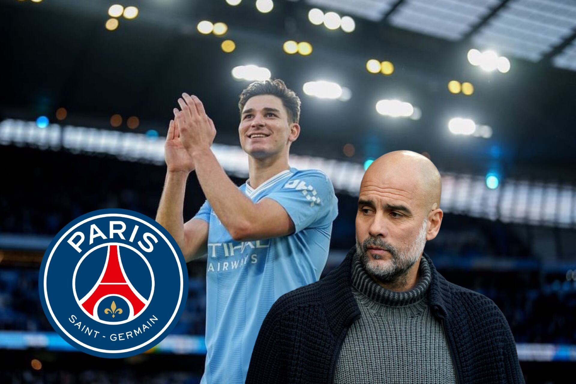 The price for which PSG will want to take Julian Alvarez away from Guardiola and Man City