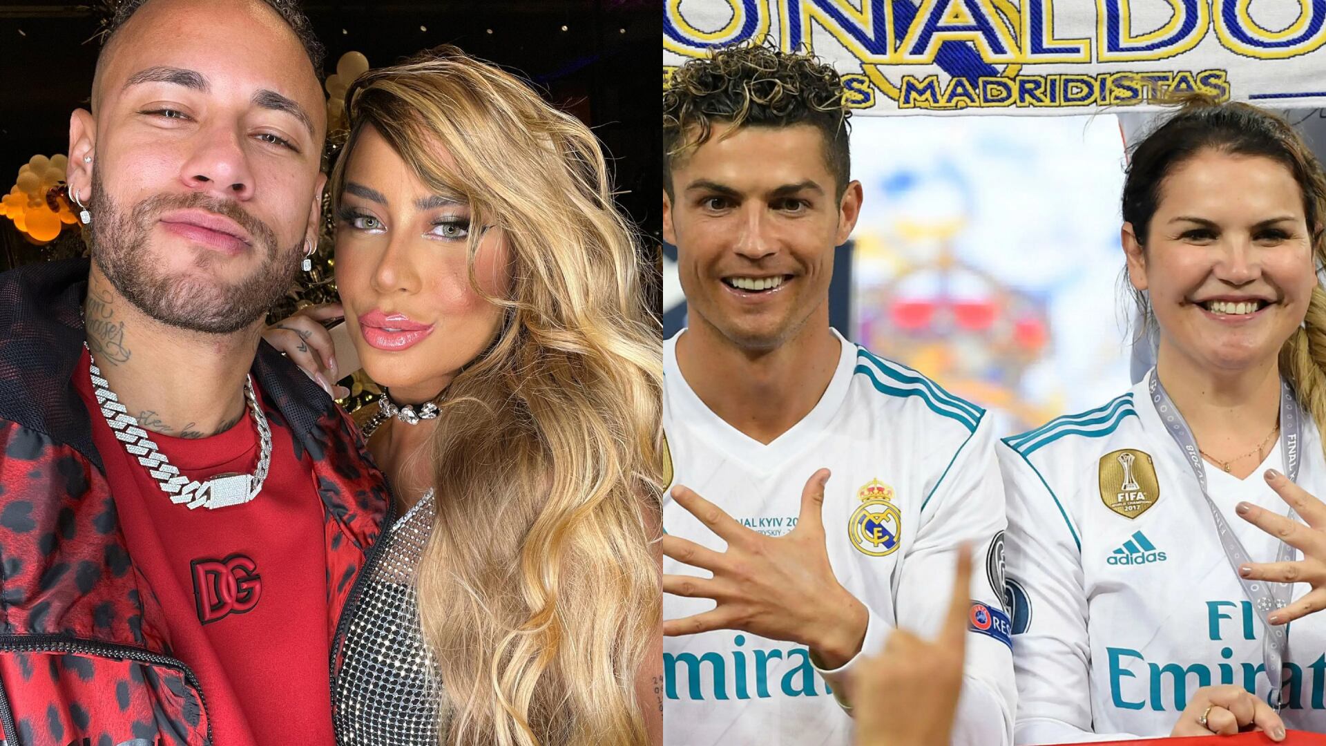 While Neymar's sister likes partying, Cristiano's sister does this