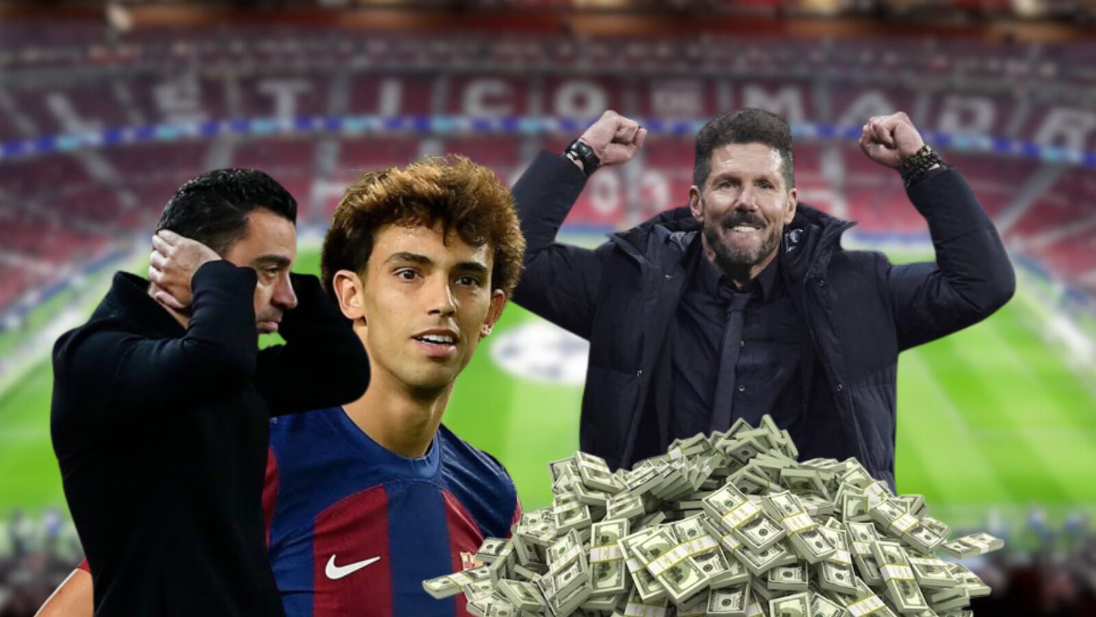 Barça no quiere a Joao Félix y un echado por Simeone le dejaría dinero al Atleti