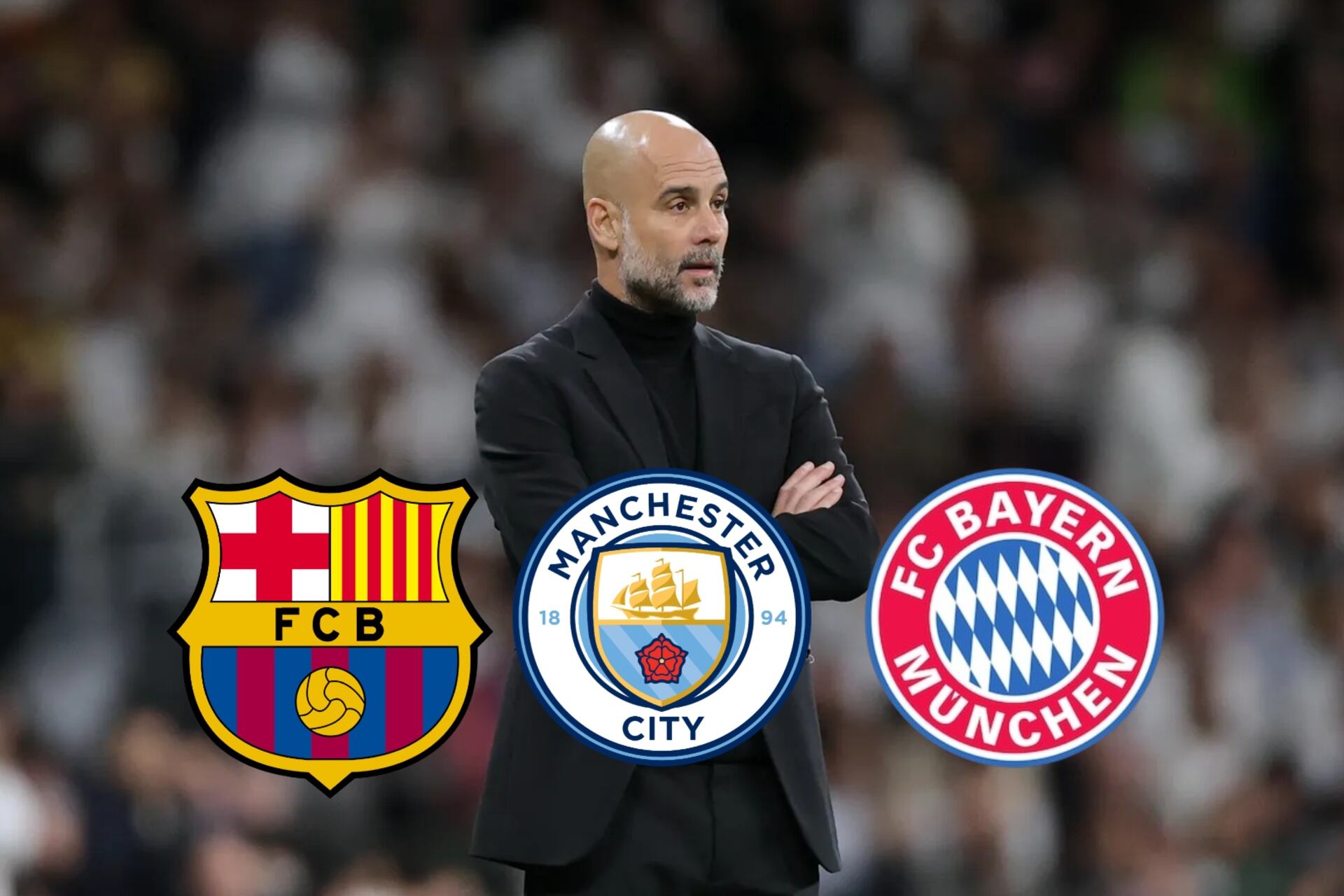 Guardiola's option he manages if he leaves Man City, he already coached them before and this would be his new salary