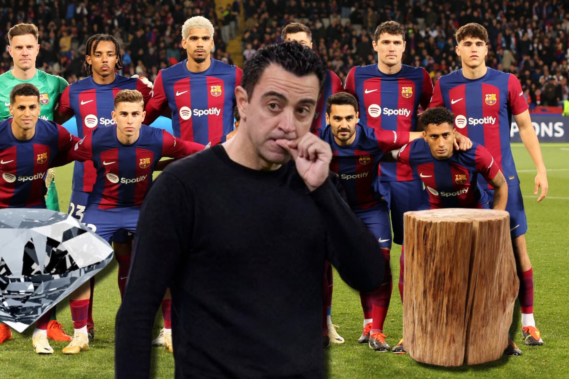 Brillaba en Barça pero Xavi anunció que se quedaba, ahora no puede dar ni un pase