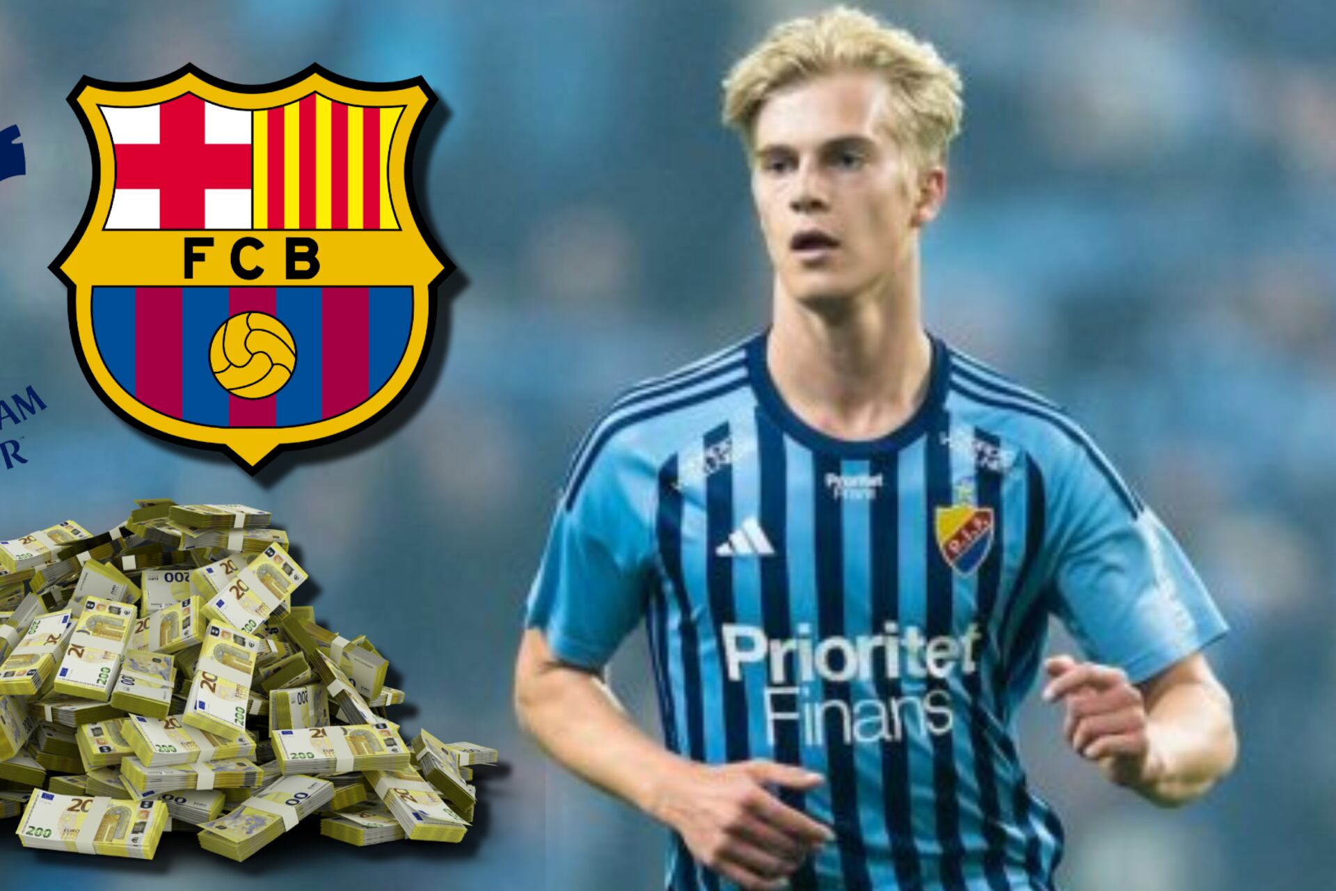 En Barça ganaría 5 millones, el sueldo con el que Tottenham convenció a Bergvall