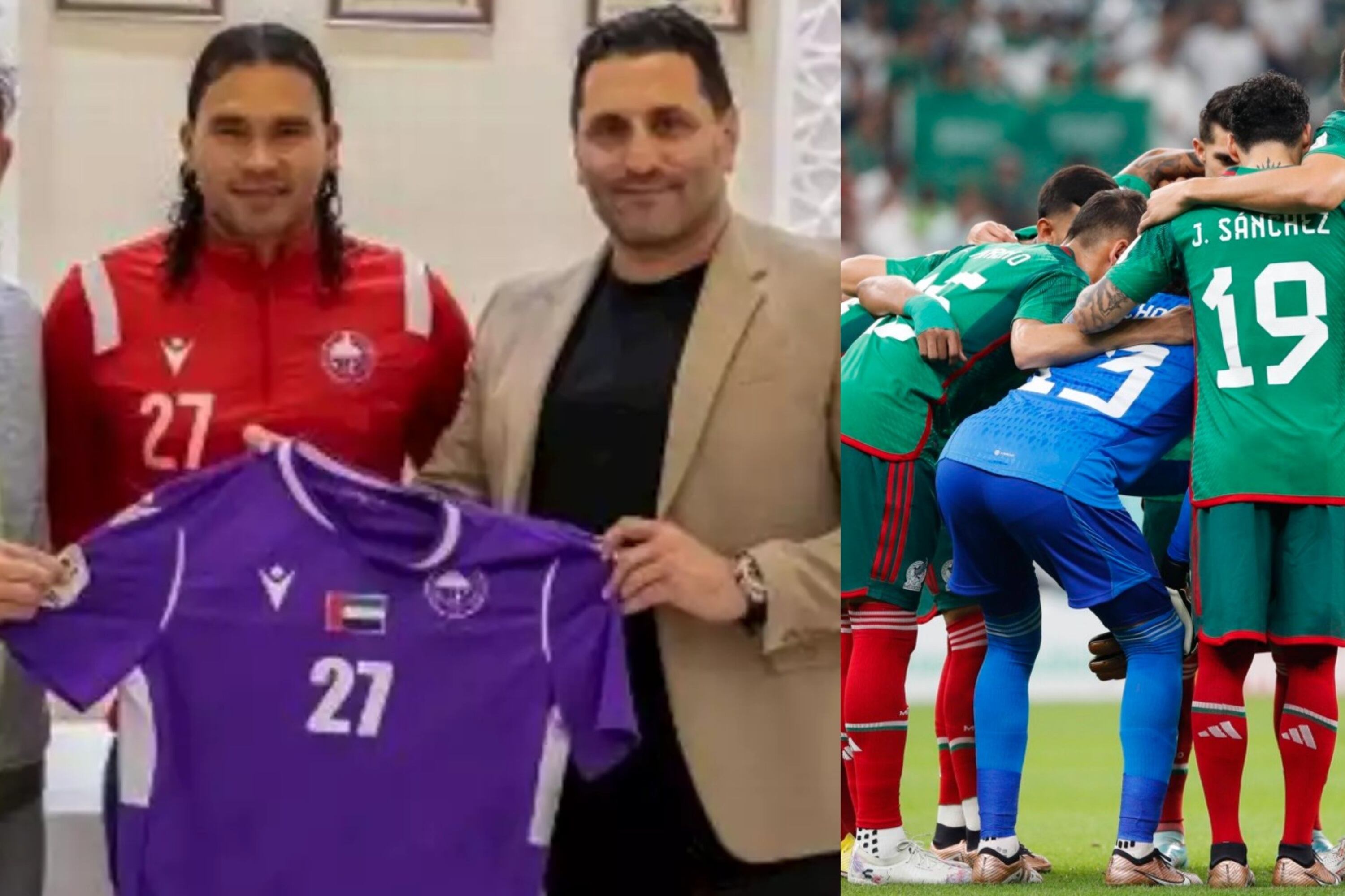 The second Mexican player to join Gullit Peña's club at the Emirates