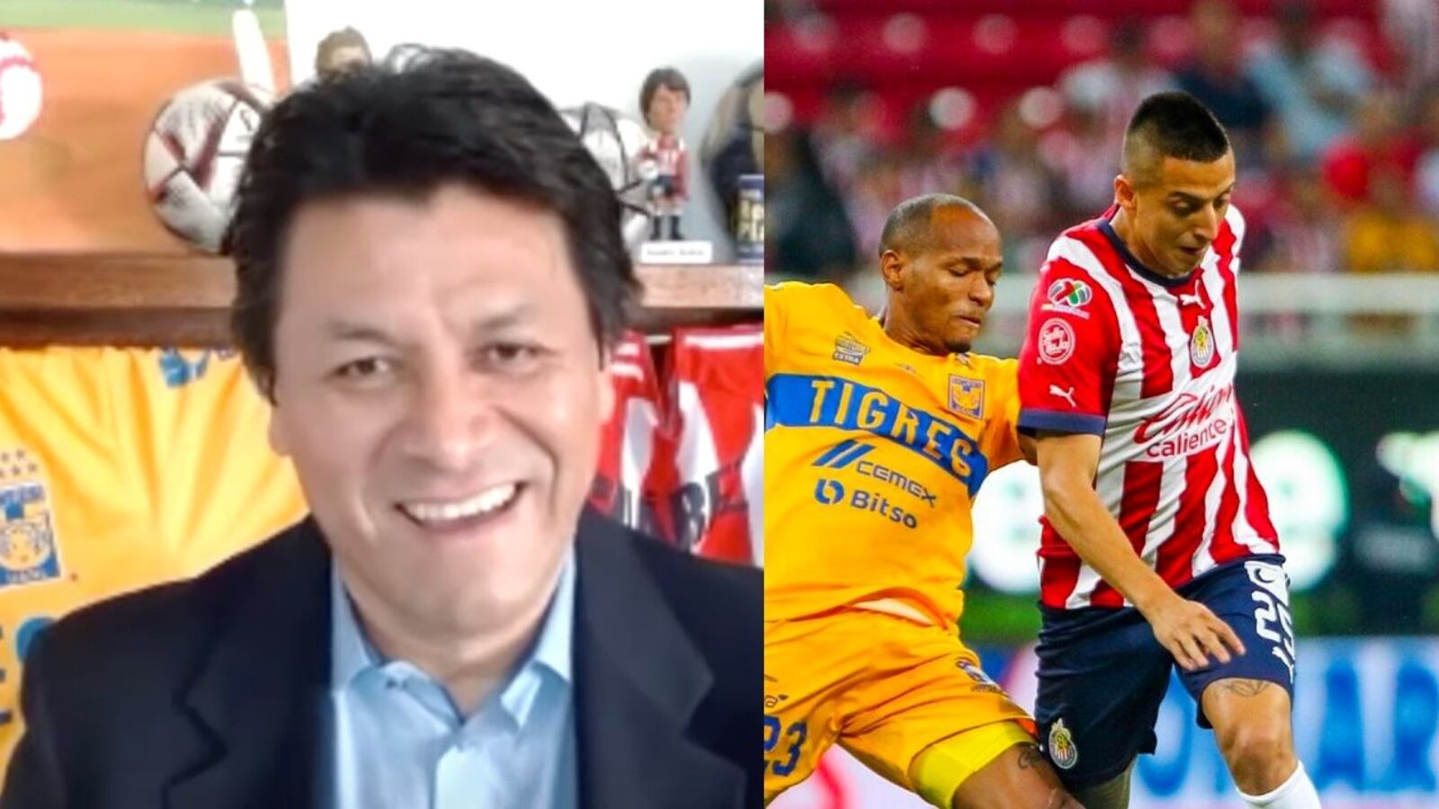 Claudio Súarez explica por qué prefiere que Tigres le gane a Chivas por esta vez
