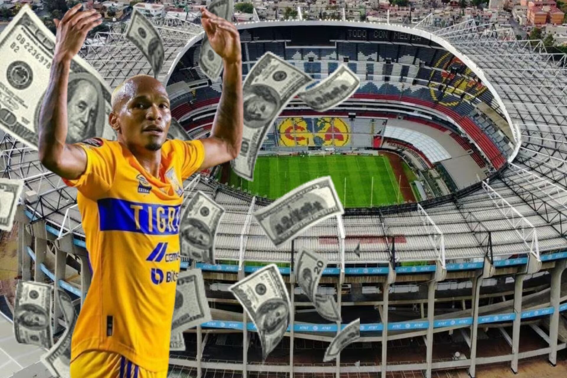 En Tigres gana 18 millones, el salario que le esperaría a Luis Quiñones en América