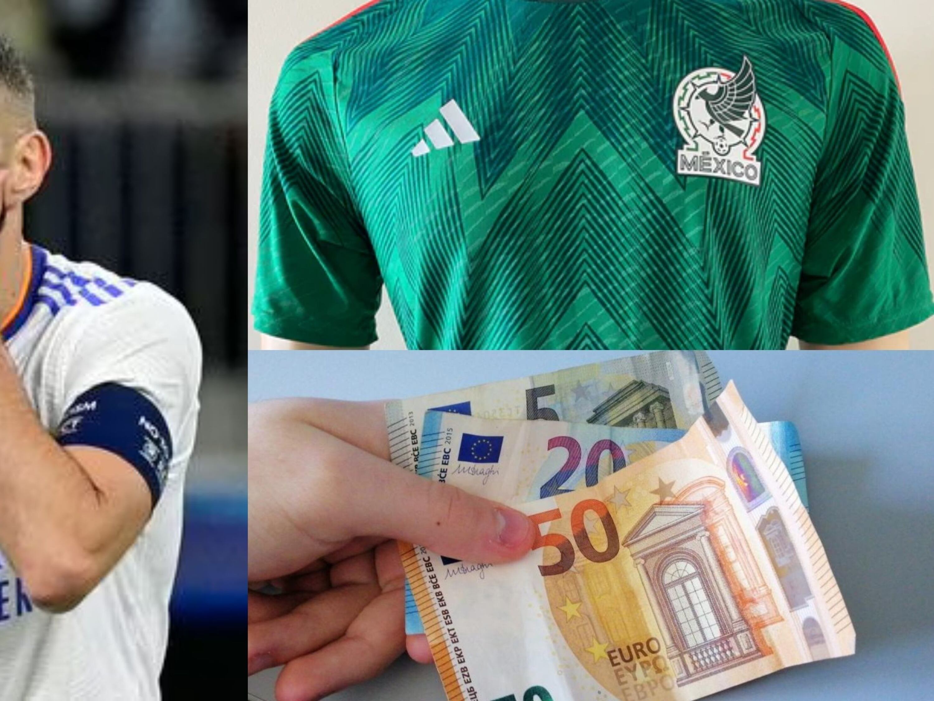 El jugador de México que bailó al Real Madrid, ahora ganaría 75 euros