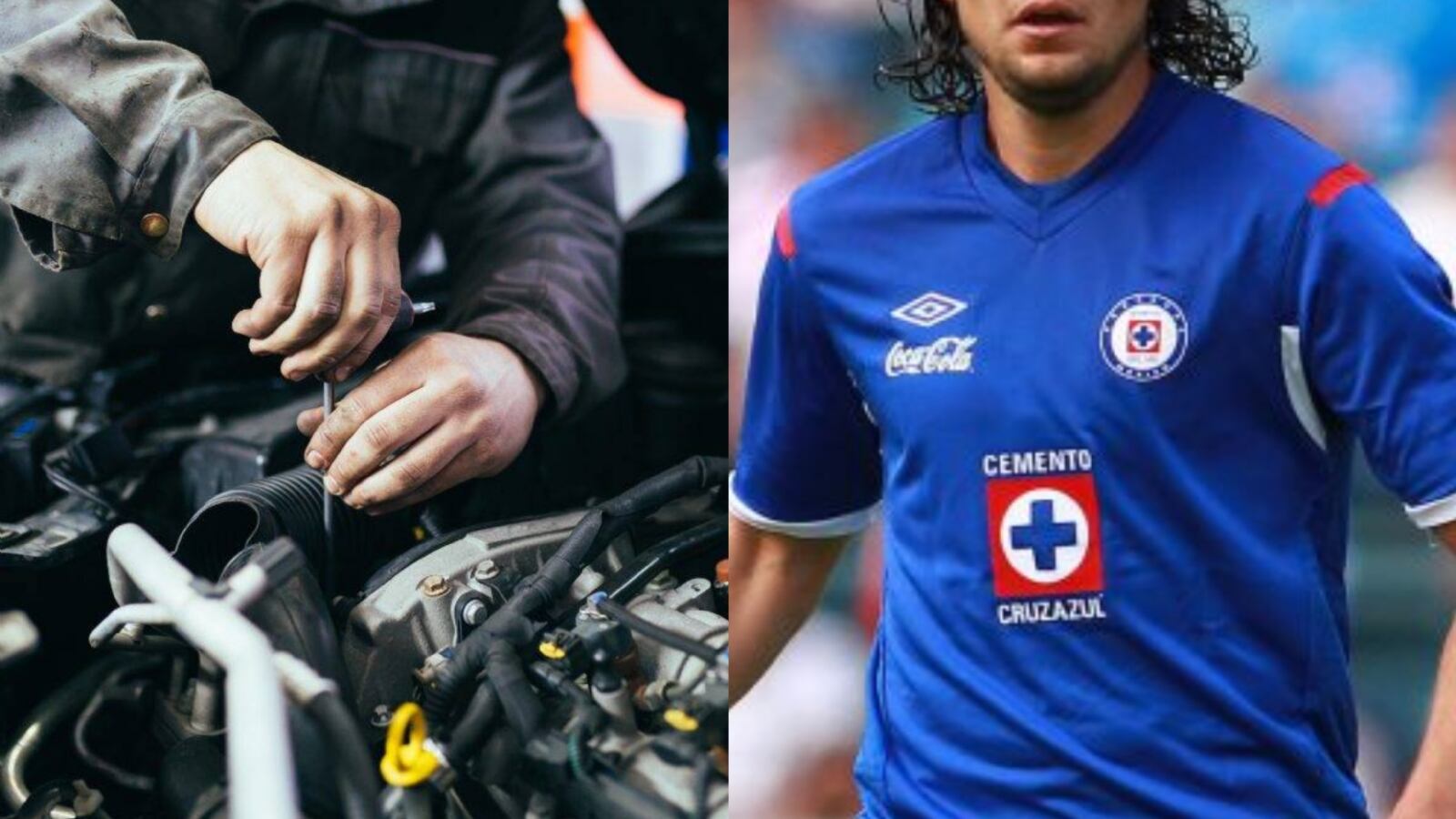 El jugador de Cruz Azul que llegó como figura, se fue a los golpes frente a Morelia y ahora trabaja en un taller mecánico