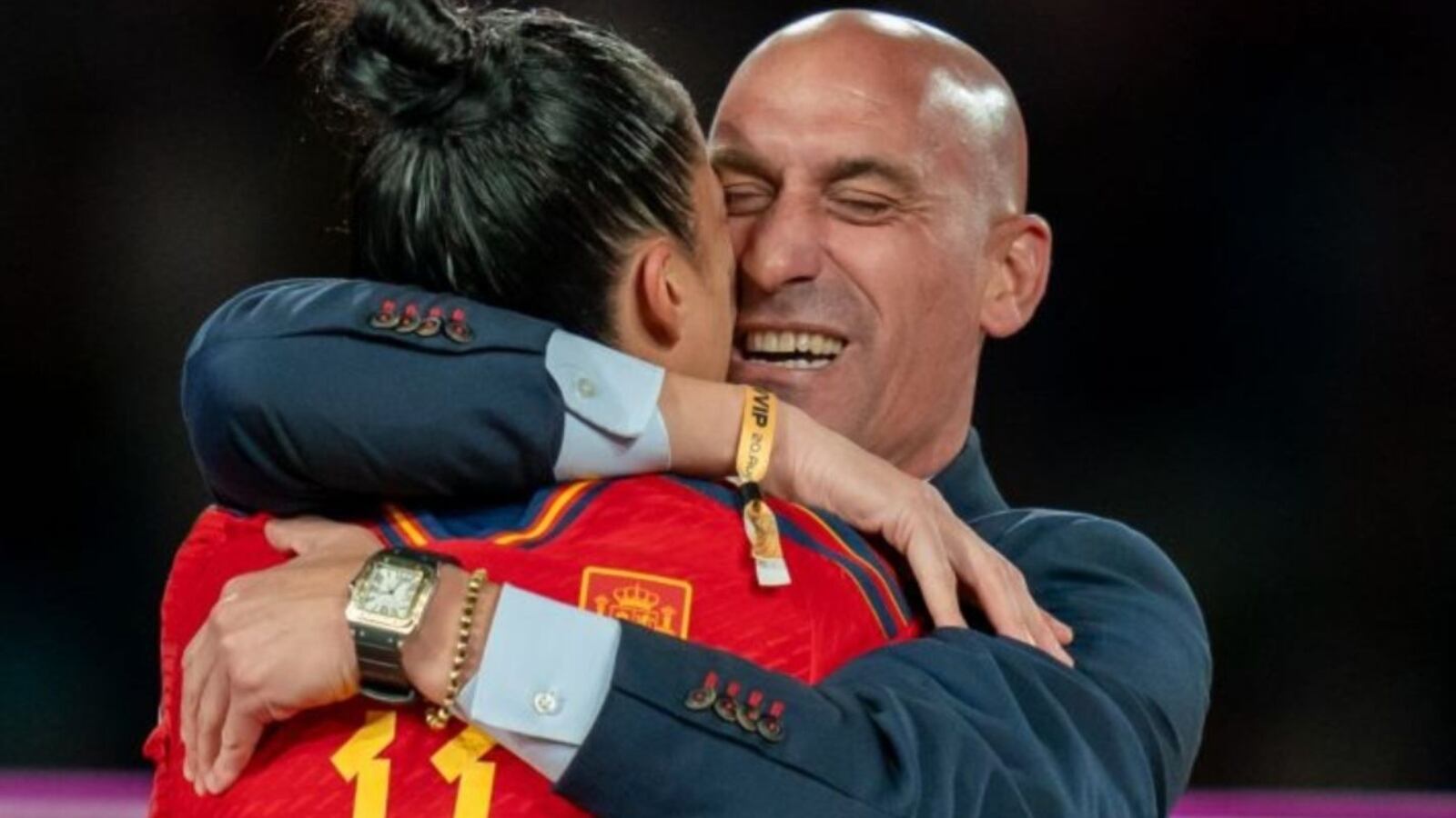 He won the World Cup with Spain and calls for the dismissal of Rubiales after kissing a player