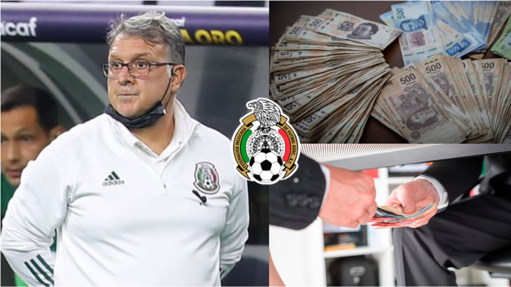 El DT que en silencio le hace el trabajo a Gerardo Martino, gana 100 mil pesos, pero el Tata se lleva 45 MDP en la Selección de México