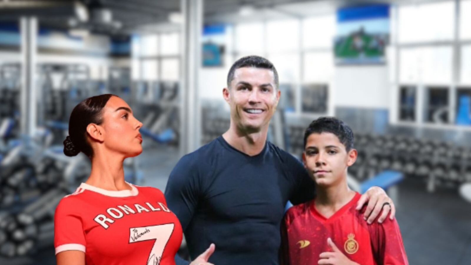 Like their father, Georgina Rodriguez shows the training of Cristiano's children