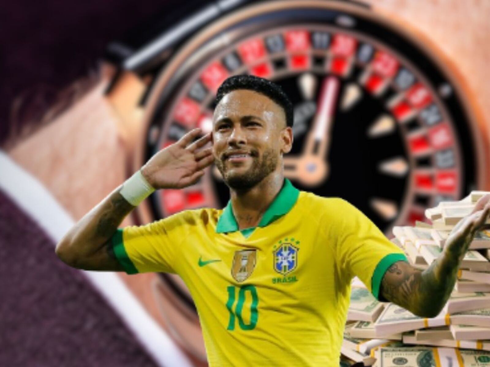 He still out of soccer, but the exclusive watch of Neymar with which he plays Roulette, its millionaire cost