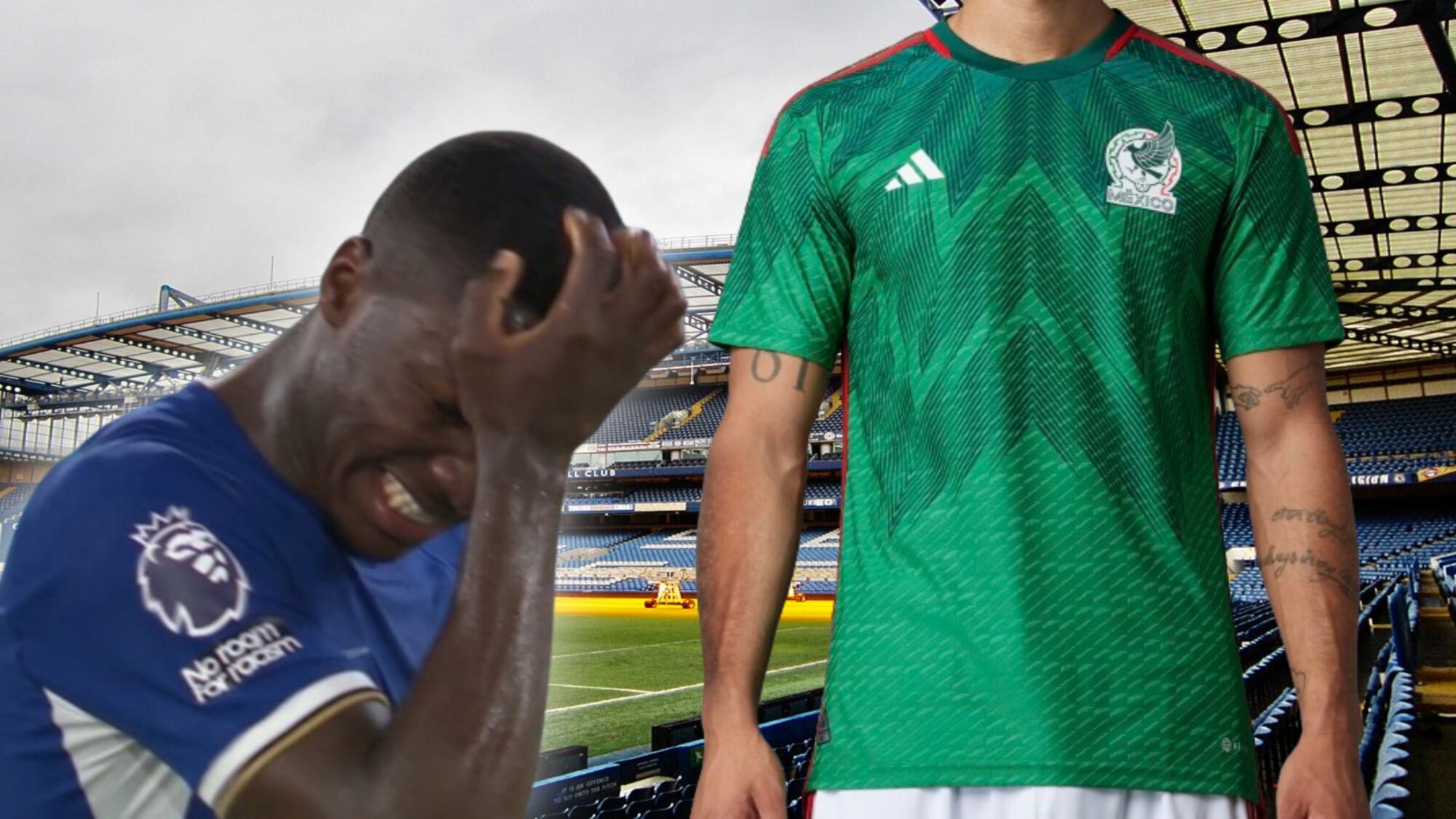 Tras su error ante Man United, el mexicano que sondea Chelsea y le pelearía el puesto a Caicedo