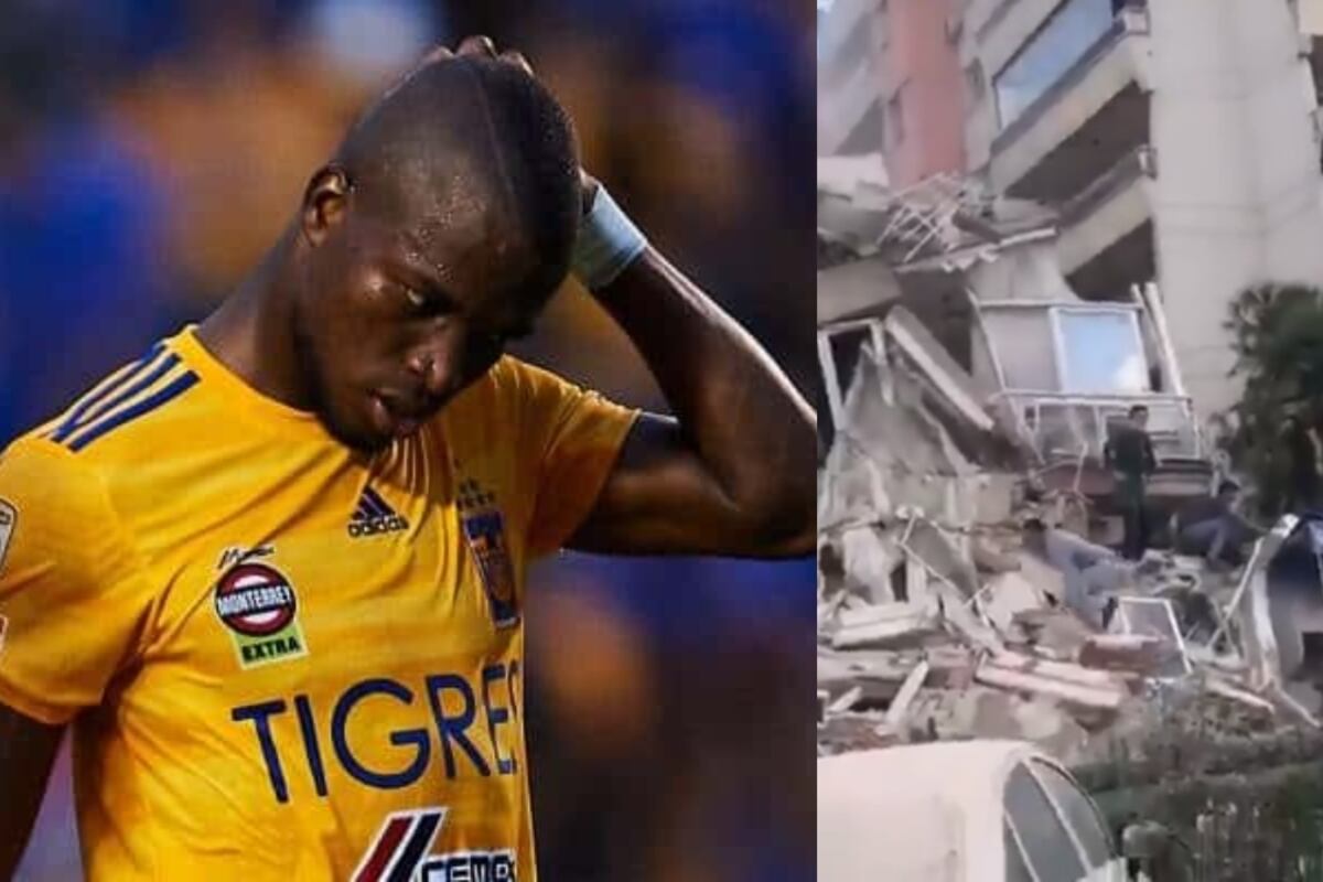 Desgarrador lo que vive el ex Tigres: la reacción de Énner Valencia tras el sismo en Turquía