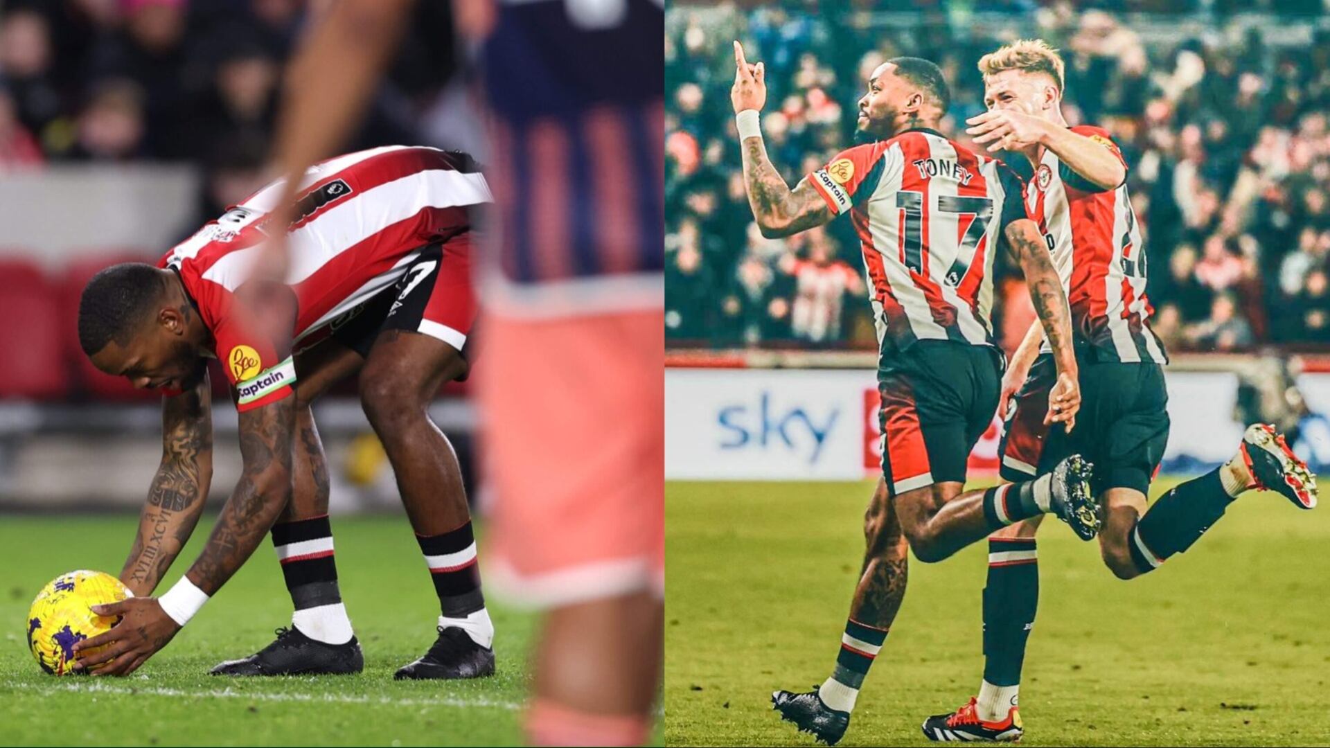 Ivan Toney causes controversy in his first game back for Brentford vs Forest