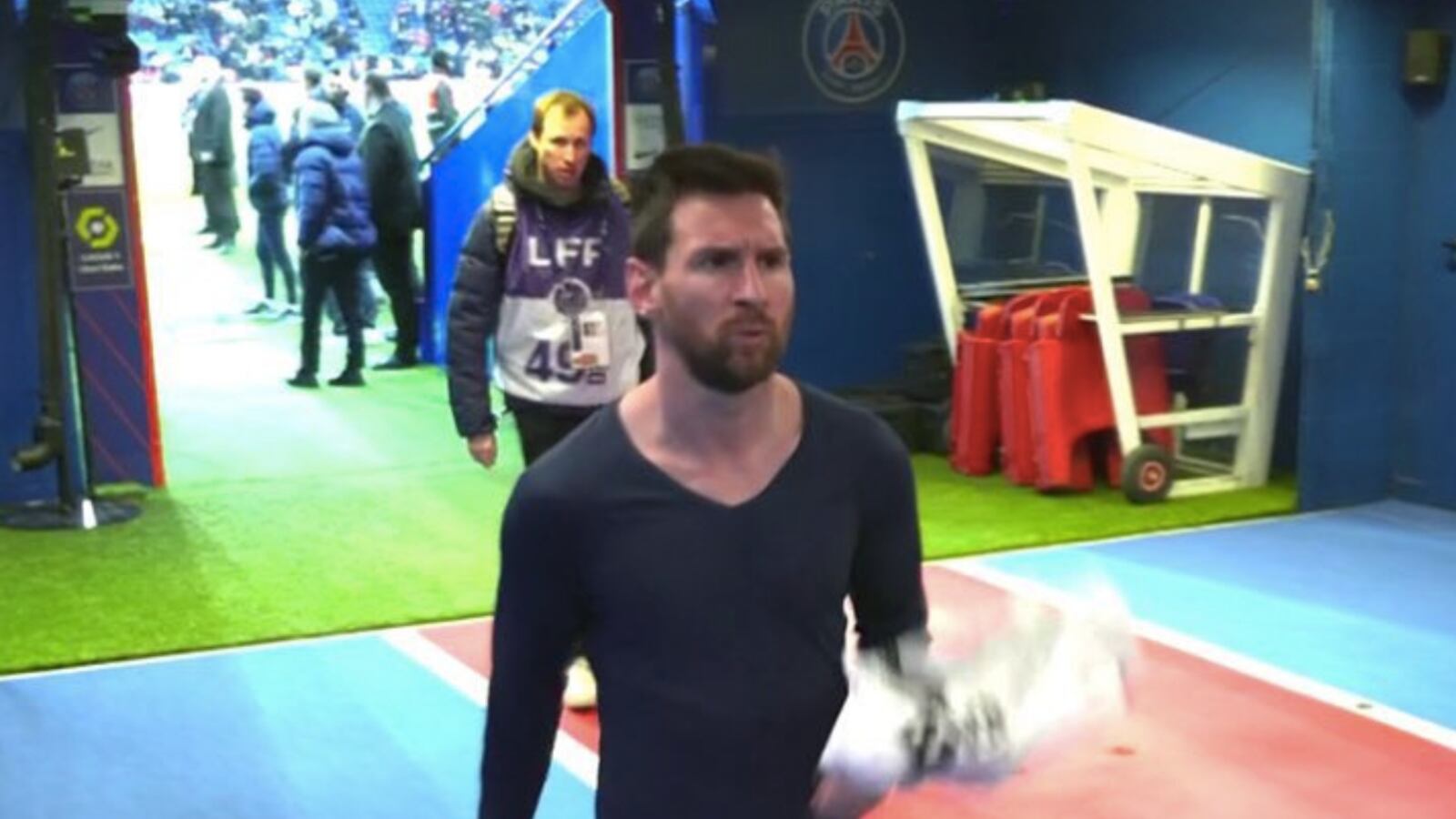PSG perdió otra vez y Lionel Messi reaccionó con furia