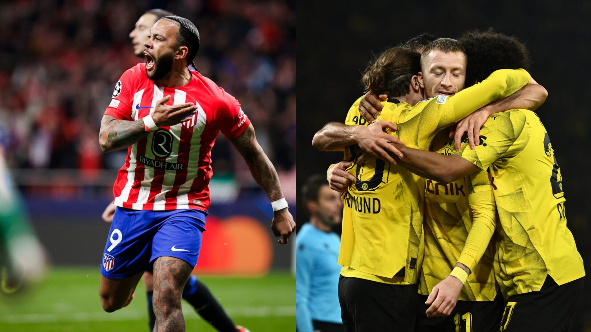 Atletico Madrid and Dortmund advance to the QF, here are all the qualified teams