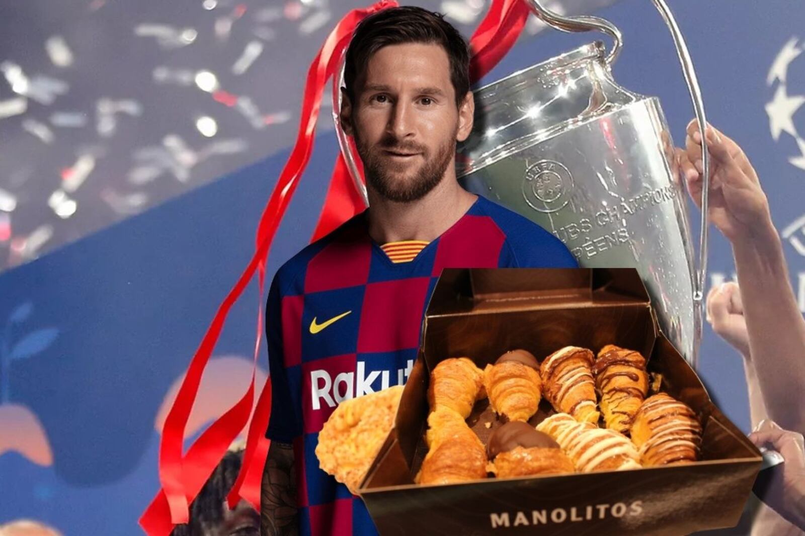 Jugó con Messi en el FC Barcelona, ganó la Champions League, hoy vende manolitos