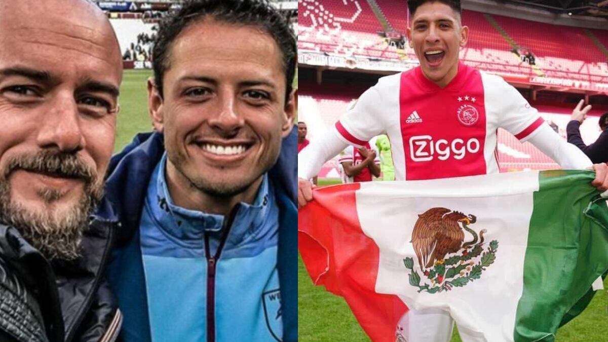 Edson Álvarez y el contundente mensaje para Chicharito Hernández tras ganar el título en Holanda