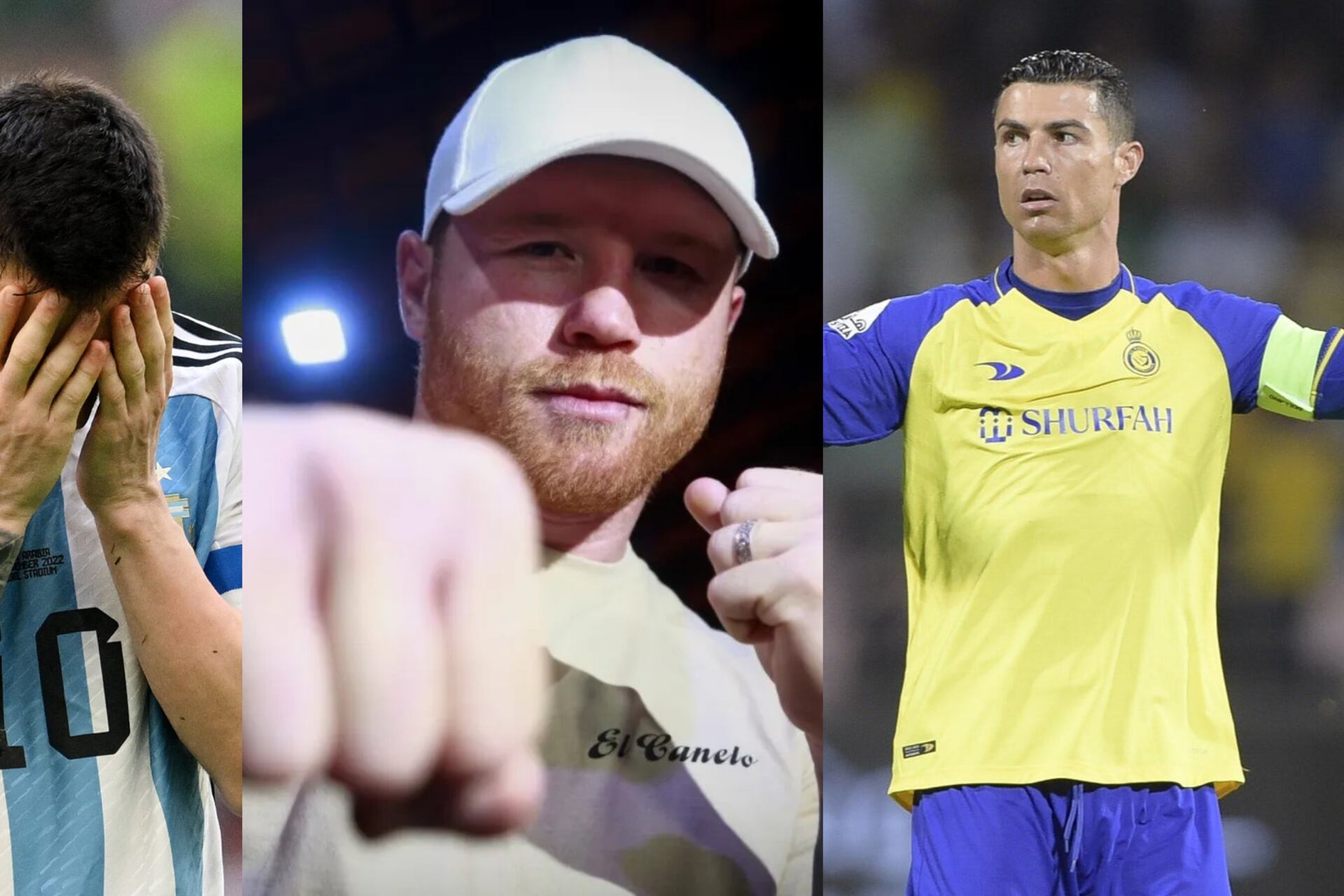 He threatened to hit Messi, what Saul Canelo says now about Cristiano Ronaldo