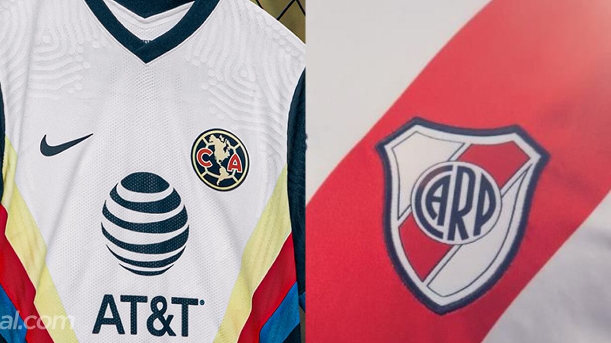 Revelan que parte del nuevo uniforme del América es copia del jersey de River Plate