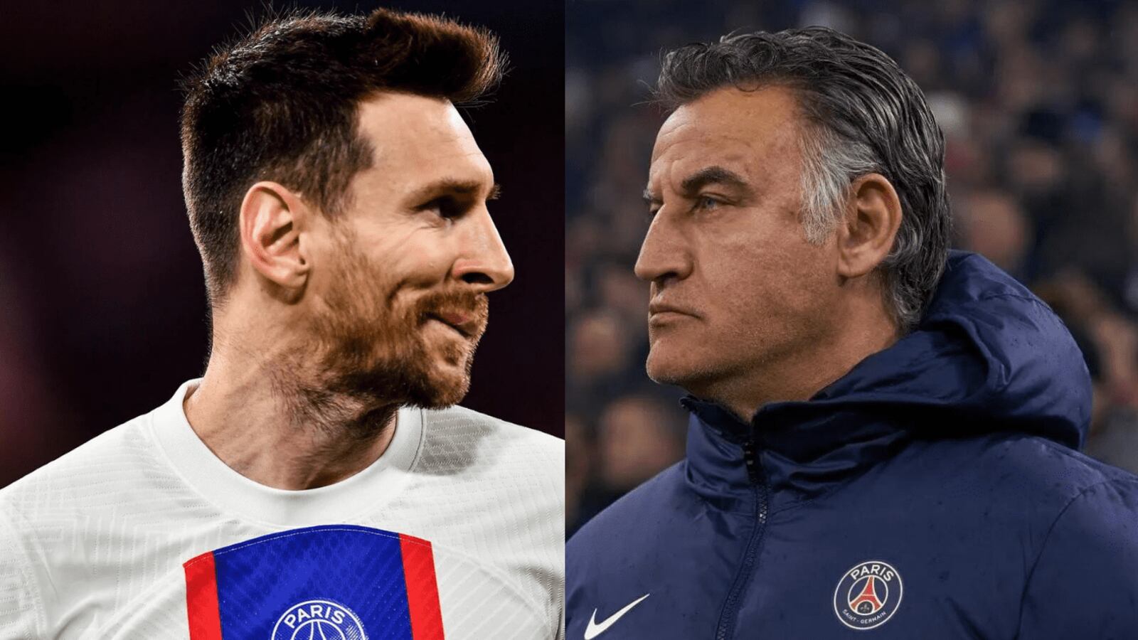 Galtier culpa a Messi y Mbappé de la derrota de PSG vs Lyon