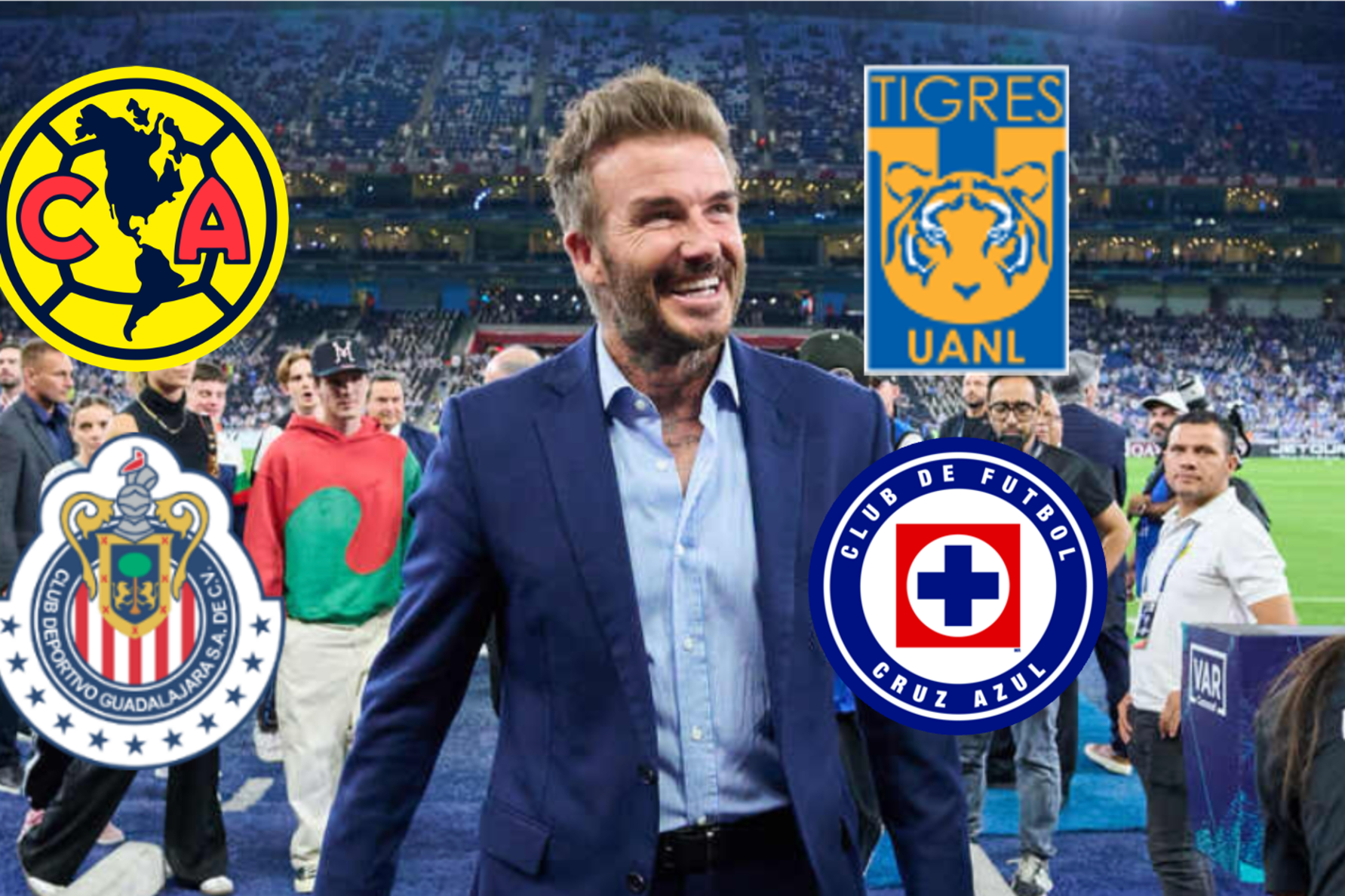 El club mexicano que conocía David Beckham antes de llegar a México, no es Rayados