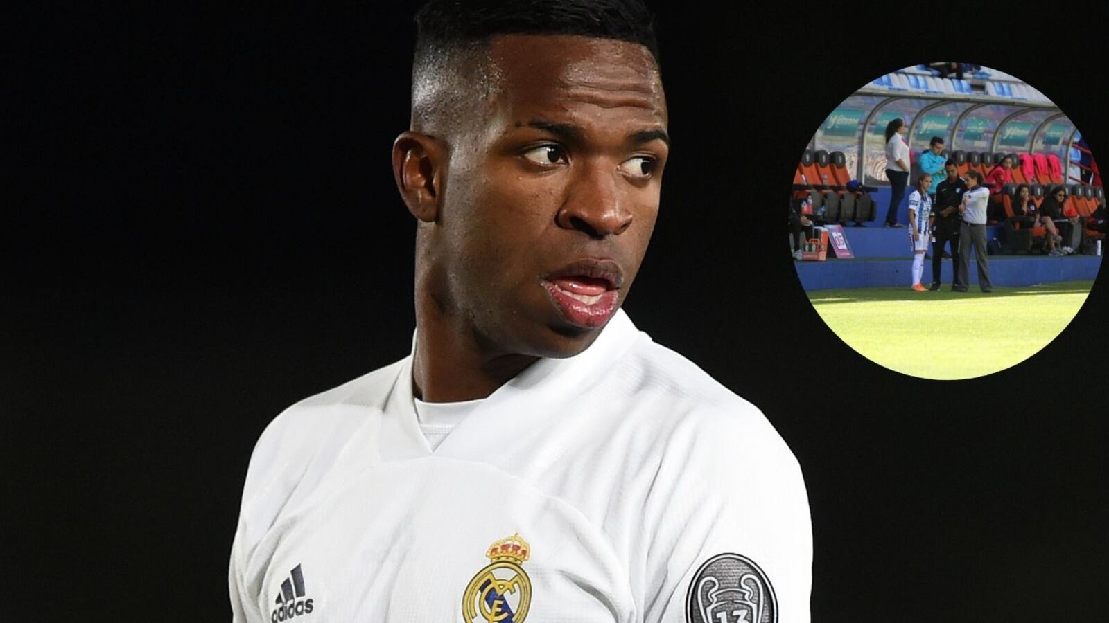 Mexican footballer who attracted Vinicius on Real Madrid match day