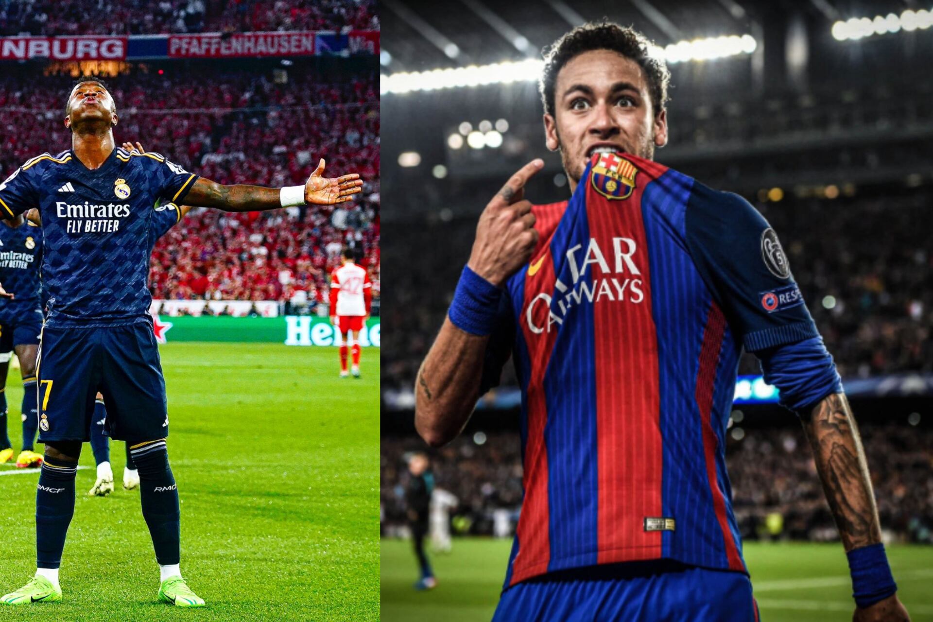 Mira en lo que superó Vinicius con el Madrid a Neymar, que fue una estrella del Barça