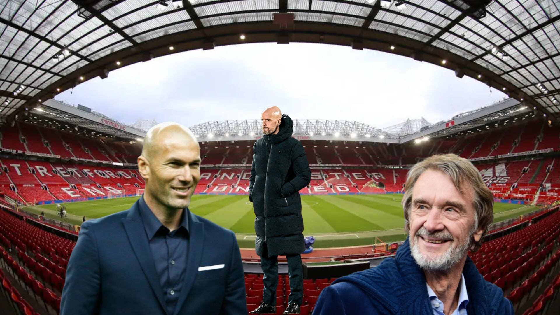While Man Utd fans want Zidane, Ten Hag wishes to stay; this is what the Red Devils's co-owner said about the situation