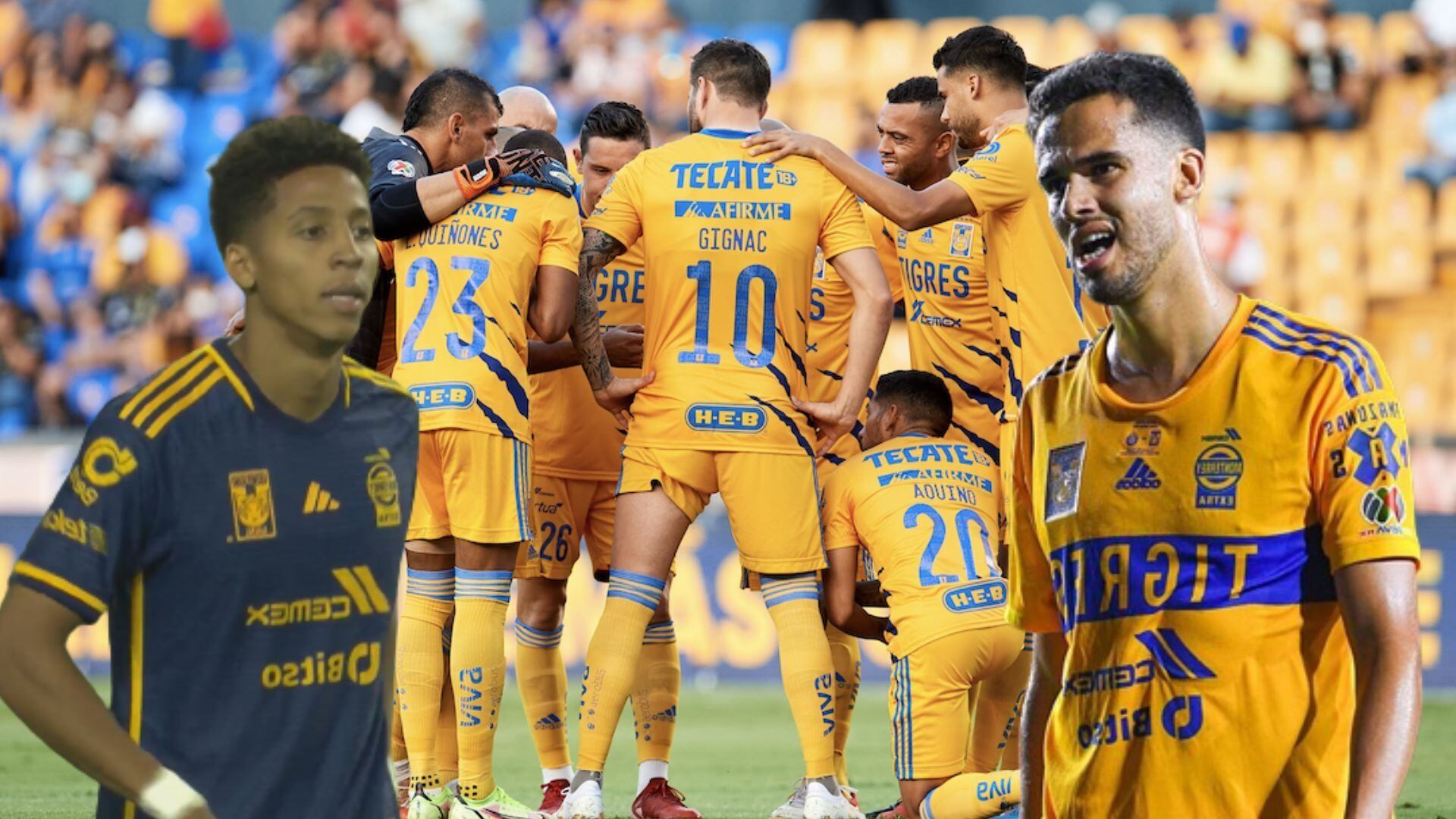 Reyes y Herrera se pierden el Clásico Regio con Tigres y los jugadores que tomarán su lugar