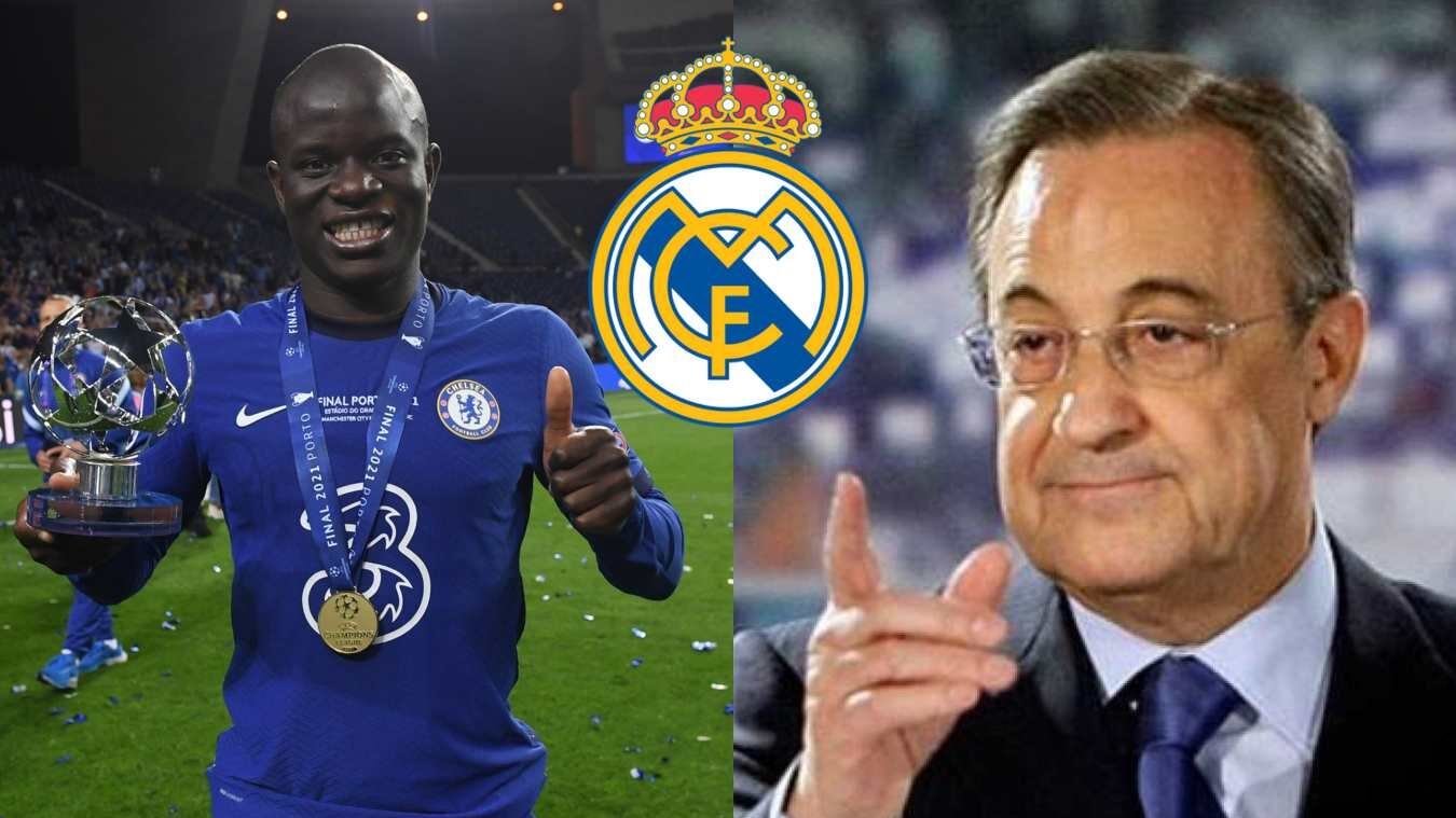 La millonaria cifra que ofrece el Real Madrid para sacar a Kanté del Chelsea ahora que levantó la Champions