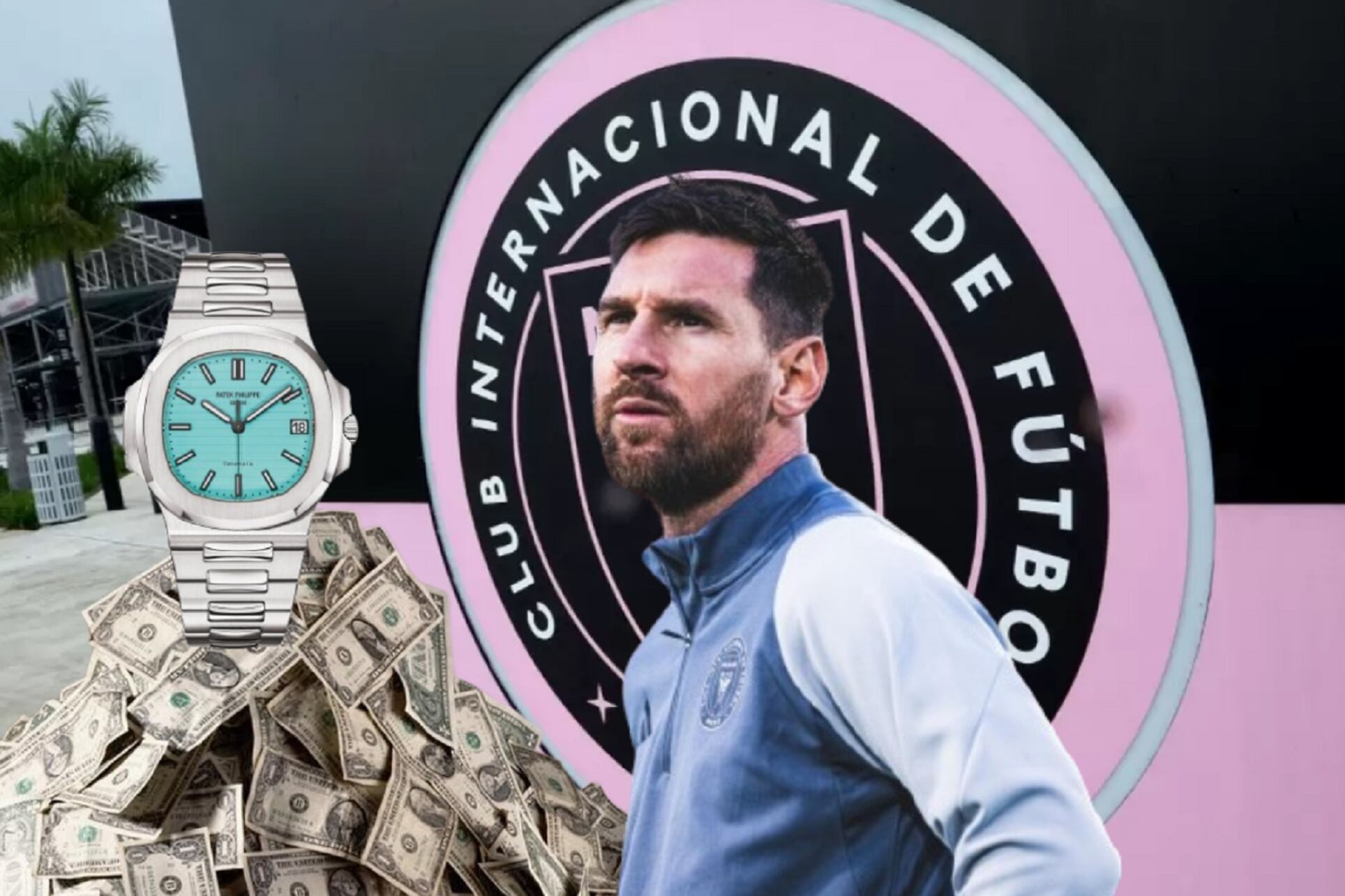 Messi's luxuries since his arrival at Inter Miami: how much is his watch worth?