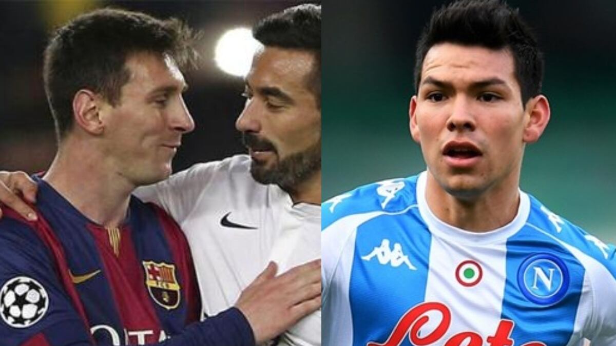 Hirving Lozano y Lionel Messi jugarían en Italia para el próximo otoño