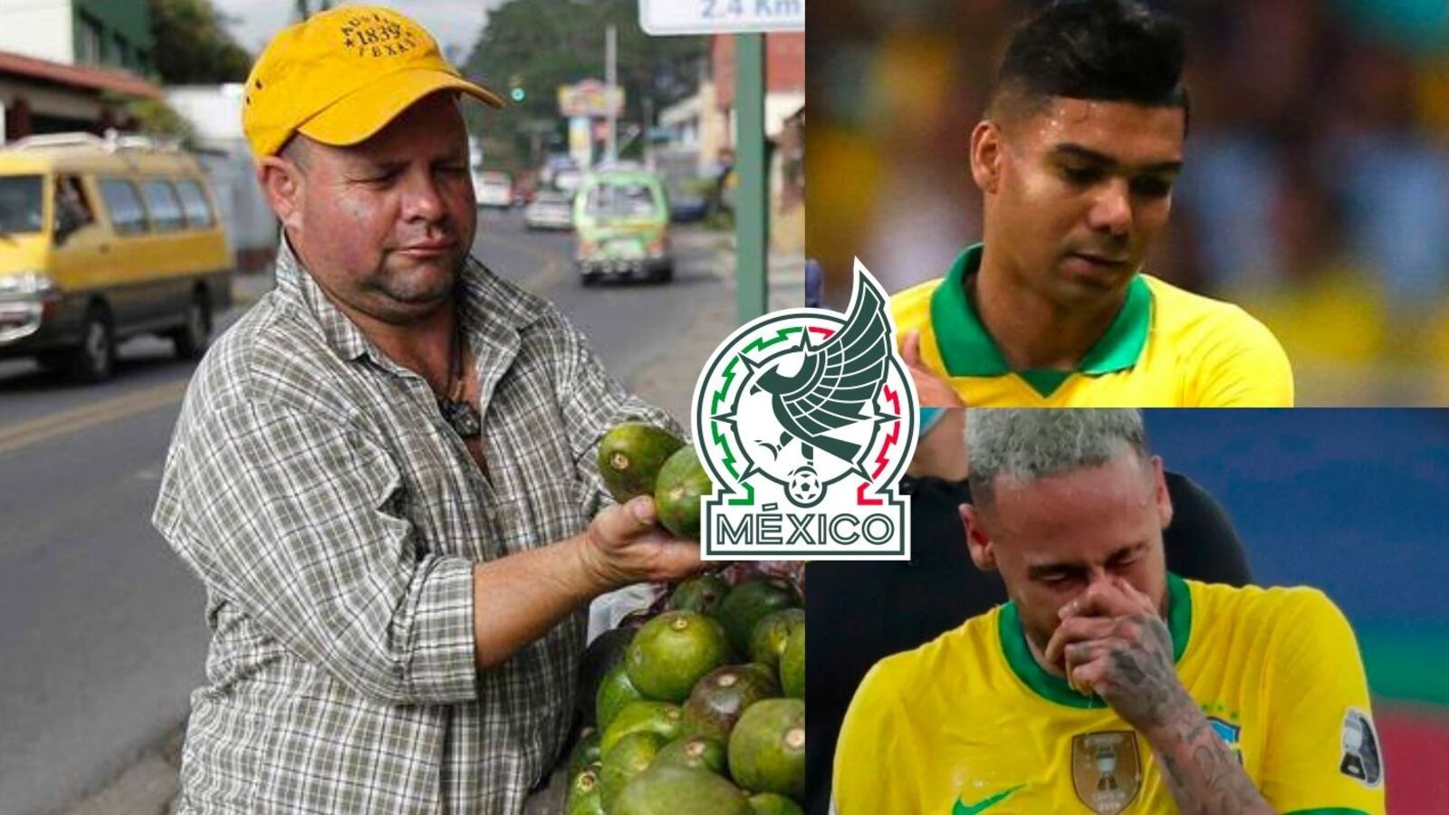 Humilló al Brasil de Casemiro y Neymar con el Tri, ahora vende aguacates