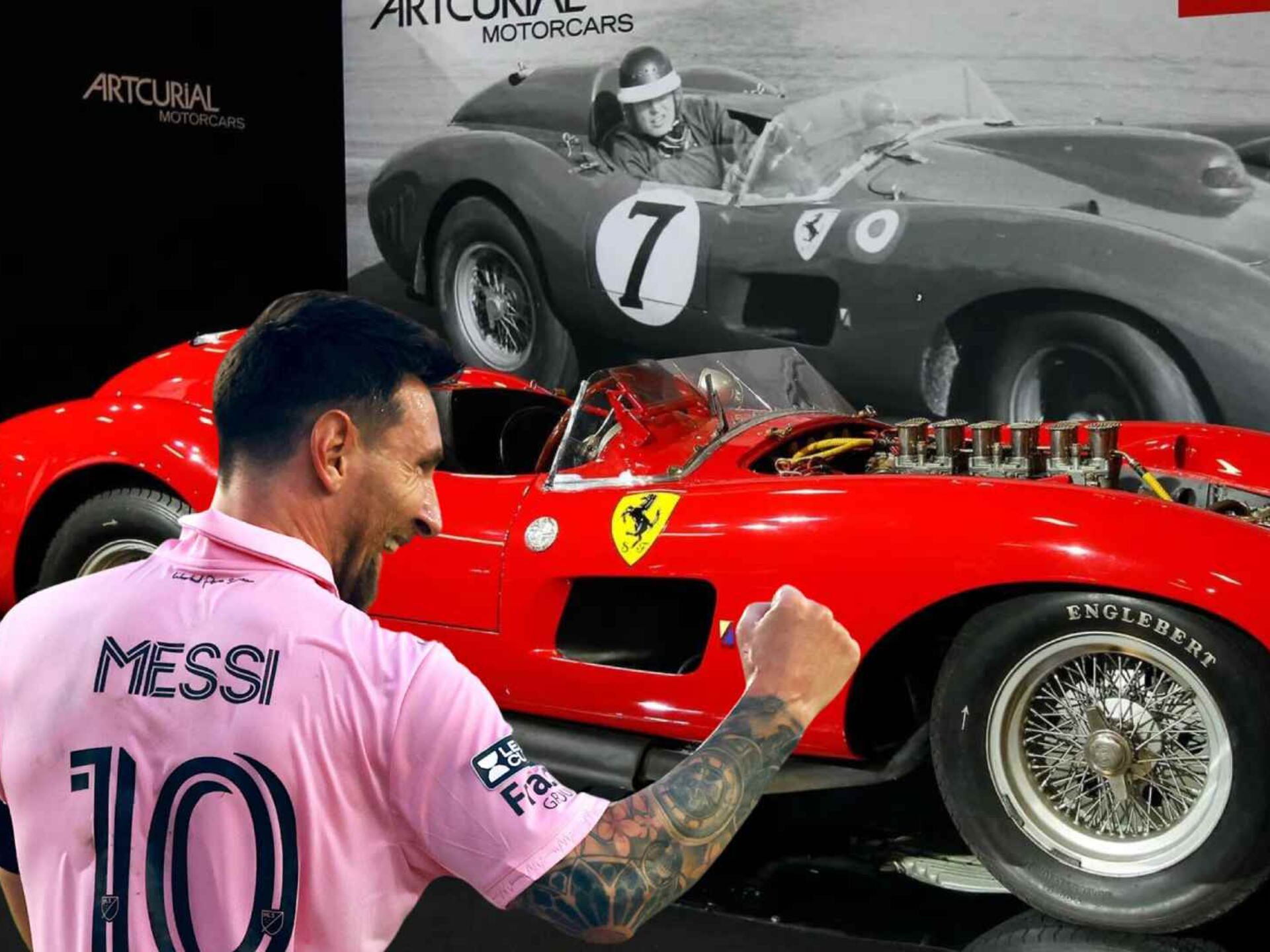 No sabe en qué gastar su dinero, la terrible colección de autos de Lionel Messi