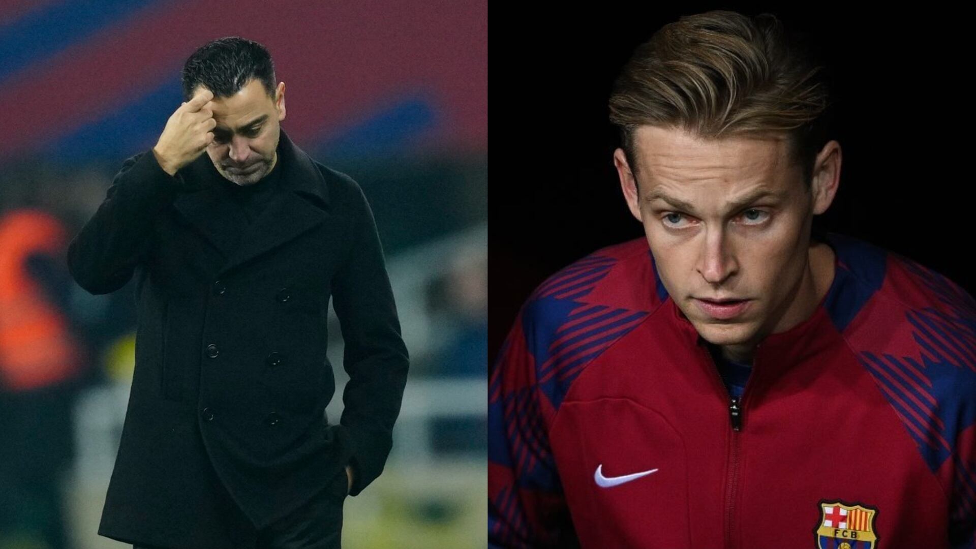 While Frenkie de Jong defends him, Xavi announces departure from Barca 