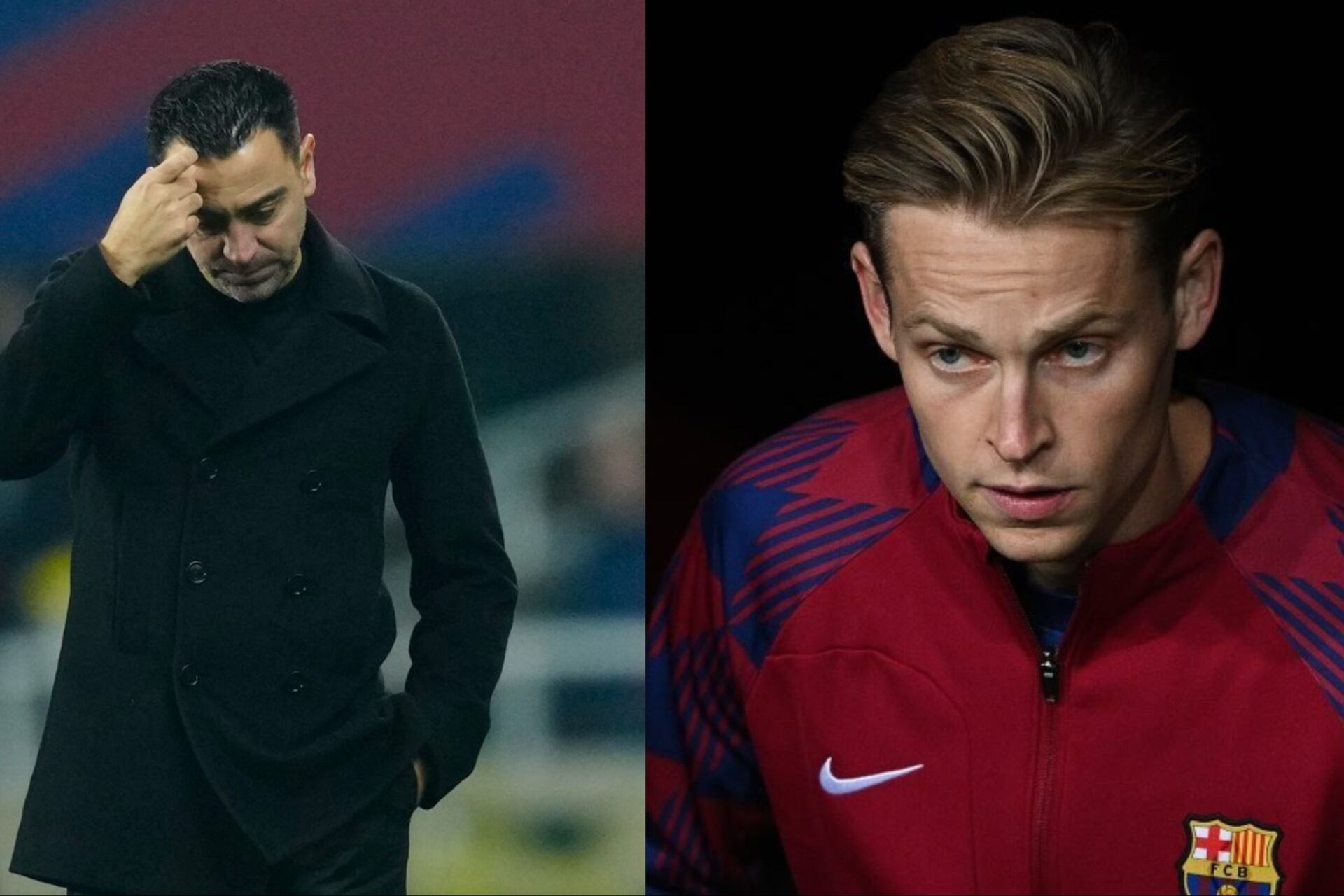 While Frenkie de Jong defends him, Xavi announces departure from Barca 