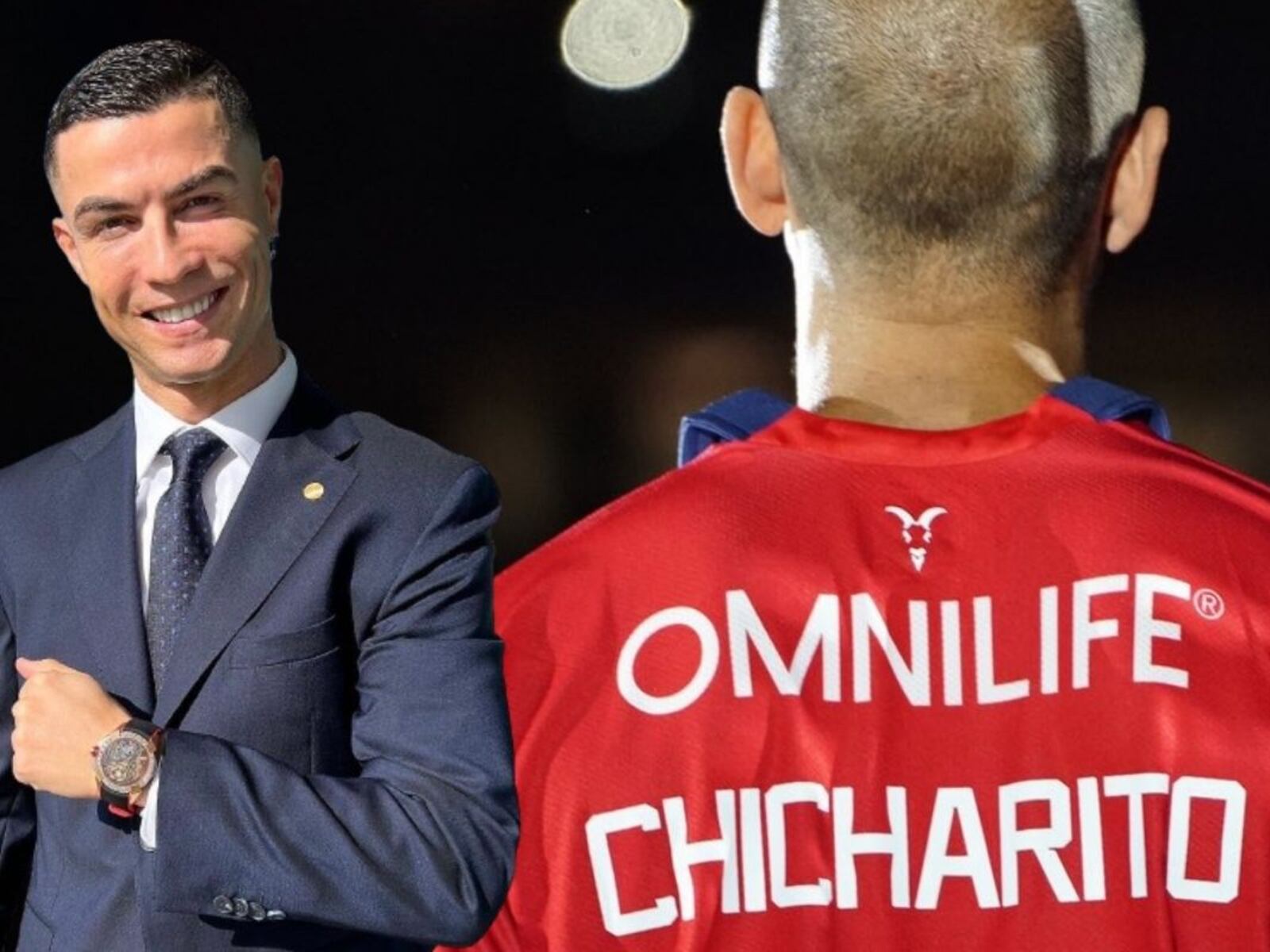 The luxury that Chicharito learned from CR7 at Madrid, and now has at Chivas