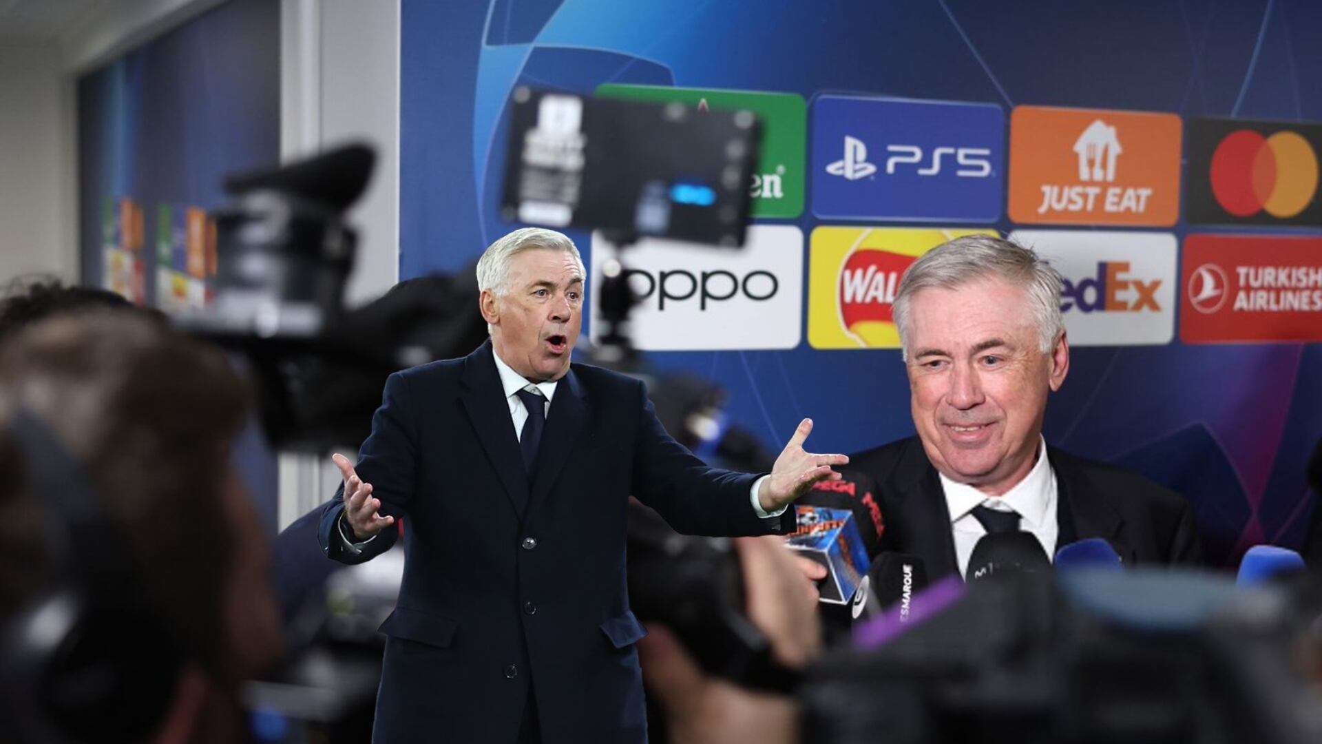 The curious declaration Ancelotti gave where he commented what he would do after beating Man City in Champions 