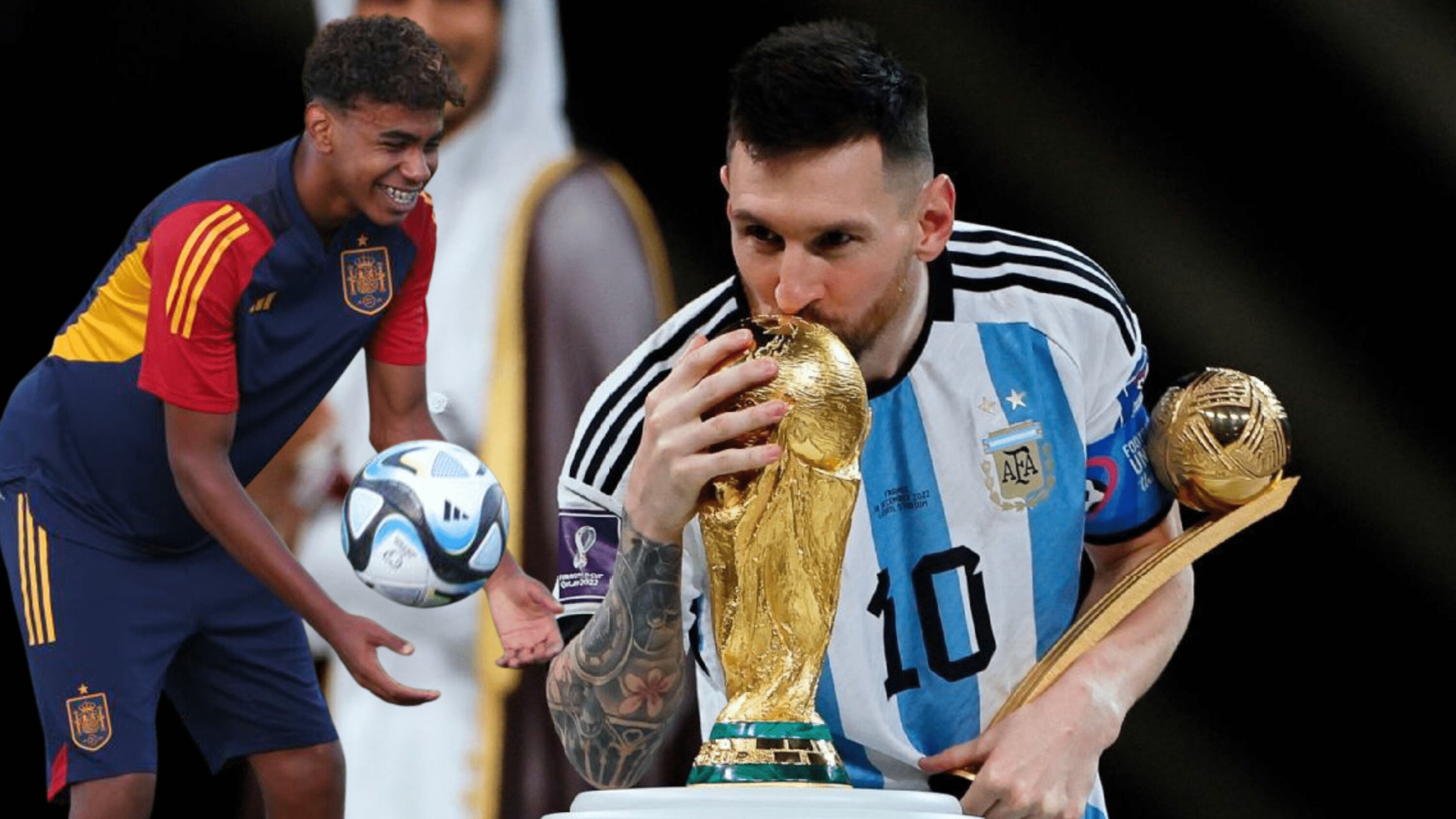 Yamal puede hacer historia, la coincidencia que lo emparenta con Messi en selección