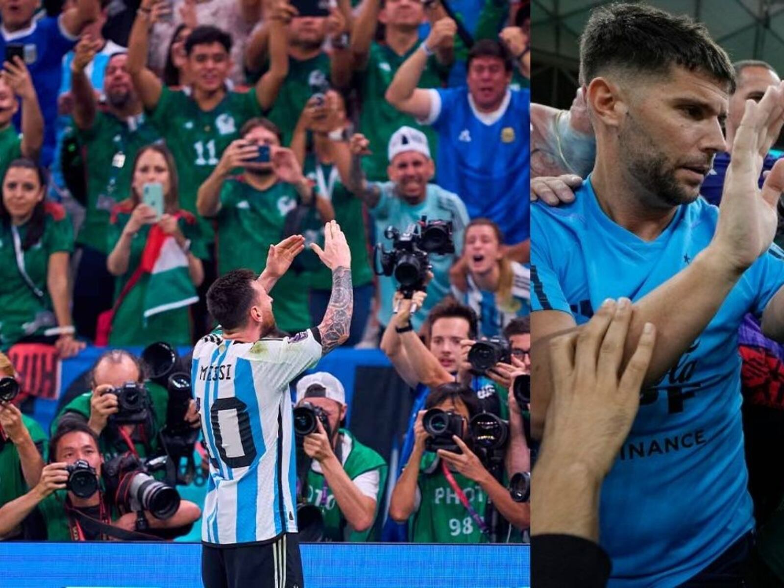 El golpe bajo de los argentinos para México, Messi lo escucha y se burla del Tri