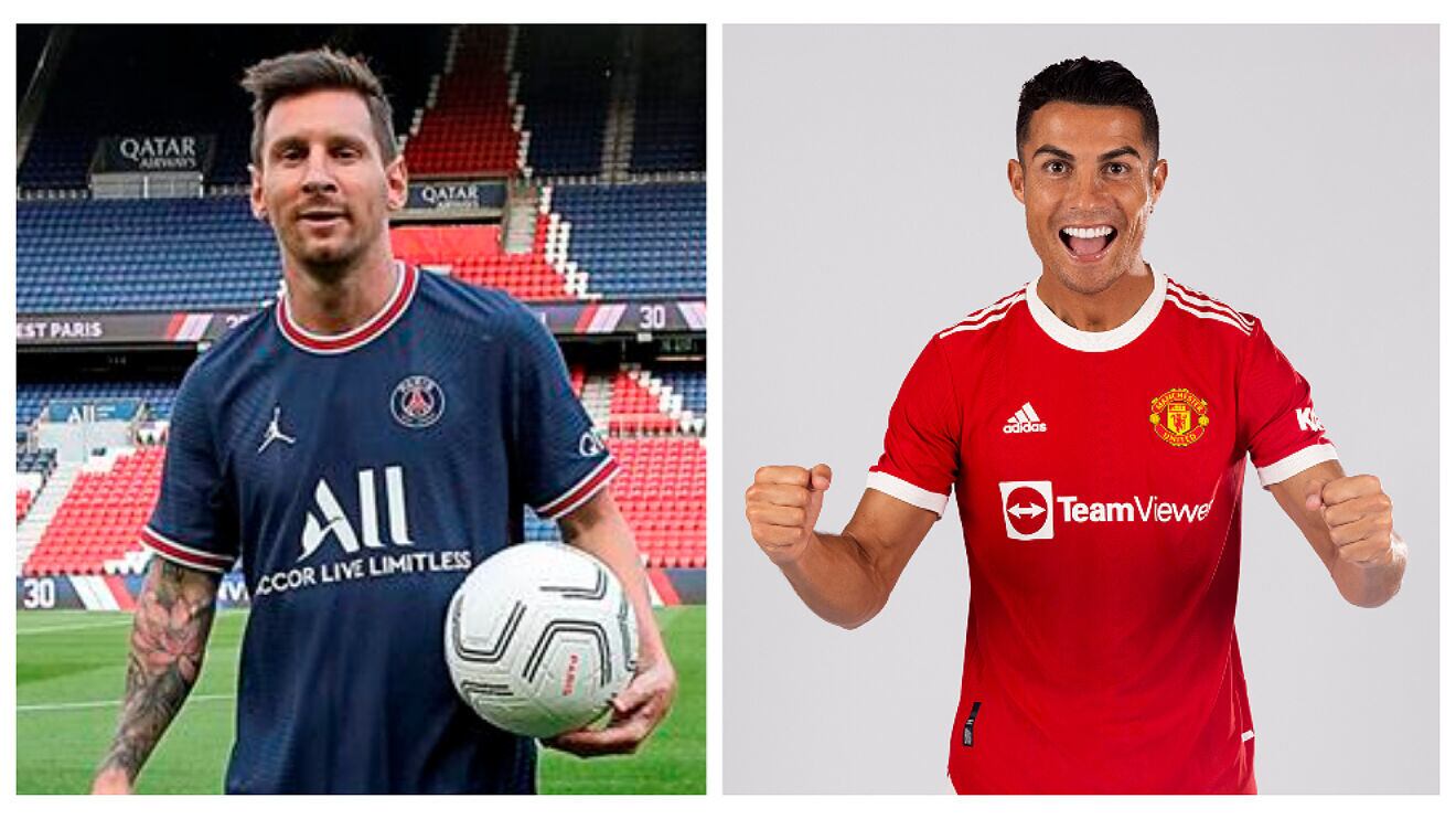 Messi vs Cristiano Ronaldo: Who sold more shirts in his first hours in his new clubs