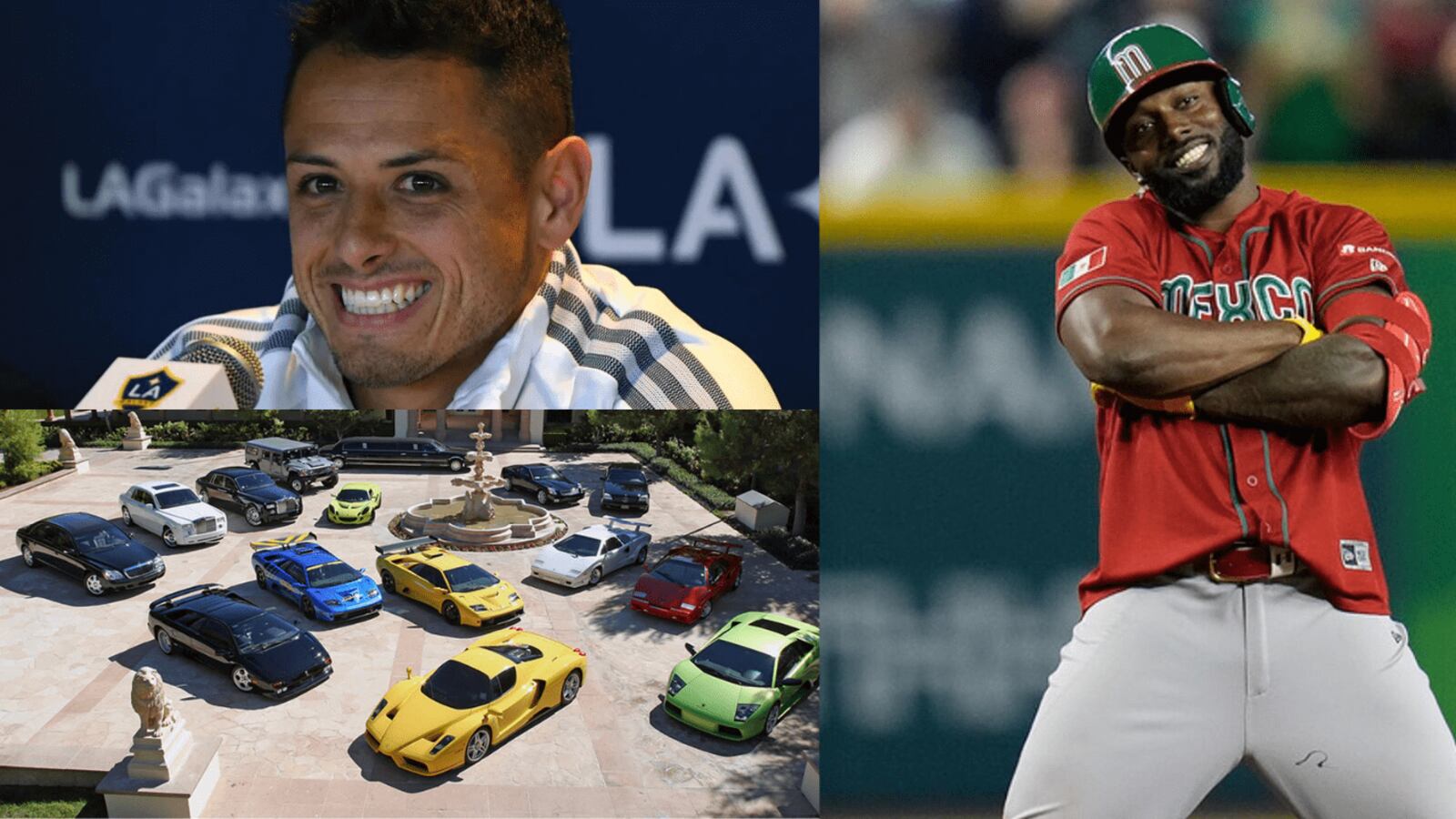 Mientras Chicharito tiene un coche de 1,8 millones, el auto de Randy Arozarena