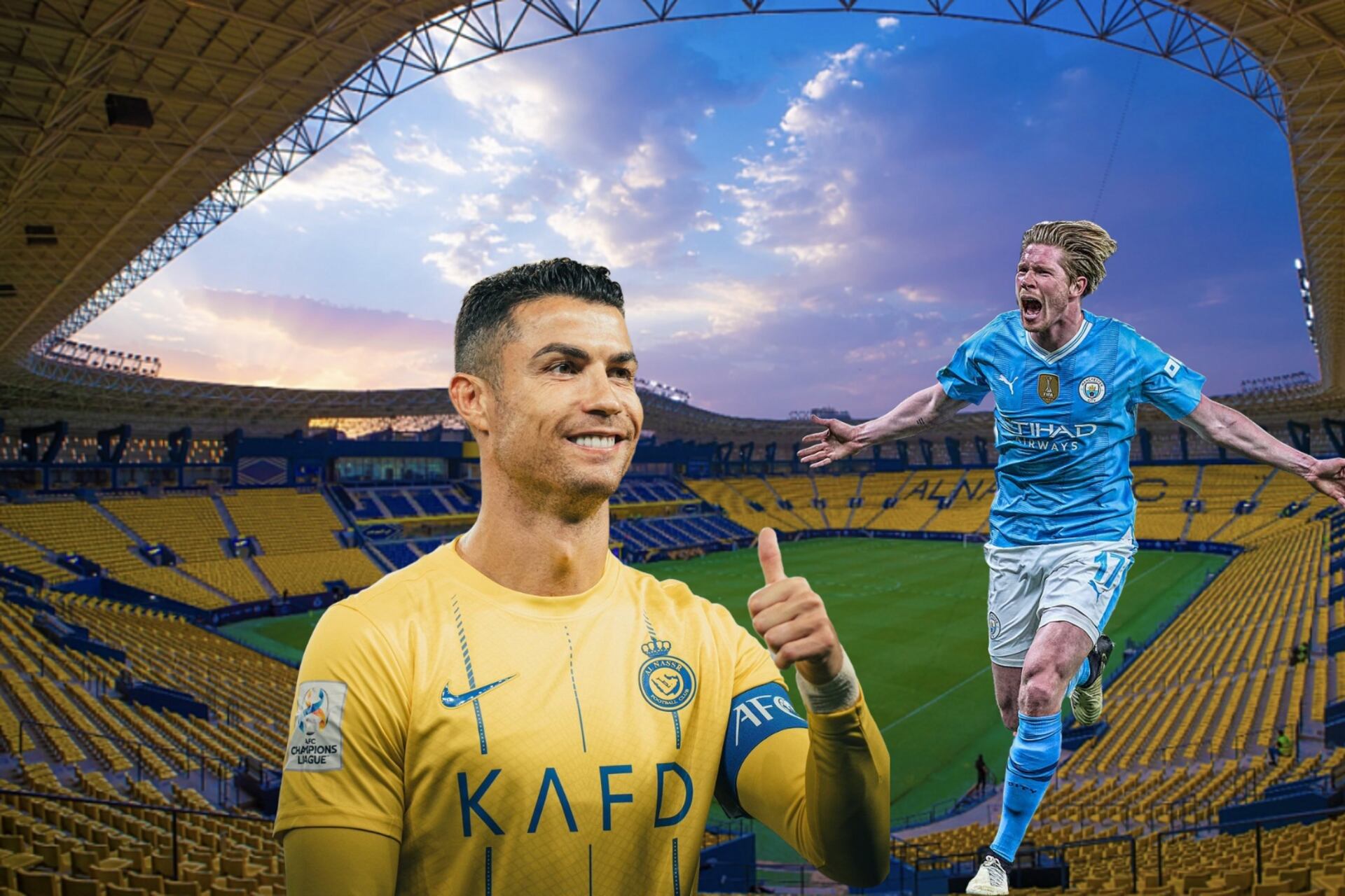 Cristiano could've asked for Kevin De Bruyne as a way to stay at Al Nassr, they would offer this millionaire salary